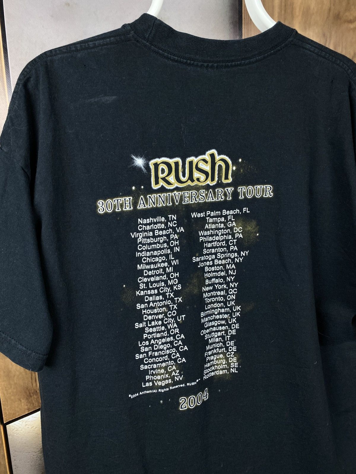 Band Tees 🐲Vintage 2004 T-Shirt Rush 30th Anniversary Rock Band Tee🐲 Size US L / EU 52-54 / 3 - 4 Thumbnail