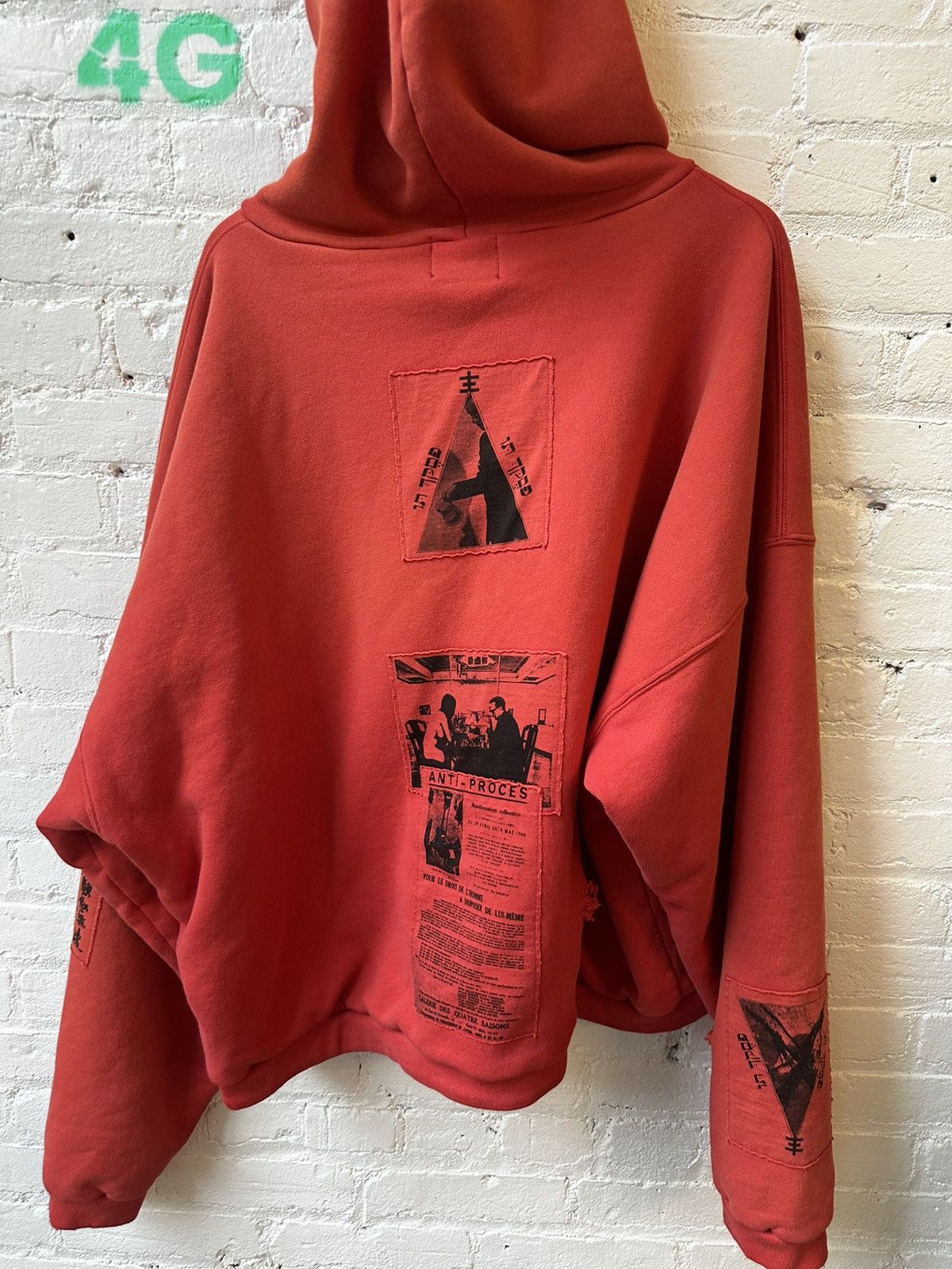 Enfants Riches Deprimes ERD RED ZIP UP HOODIE XL XXL 2XL BAGGY Size US XL / EU 56 / 4 - 8 Thumbnail