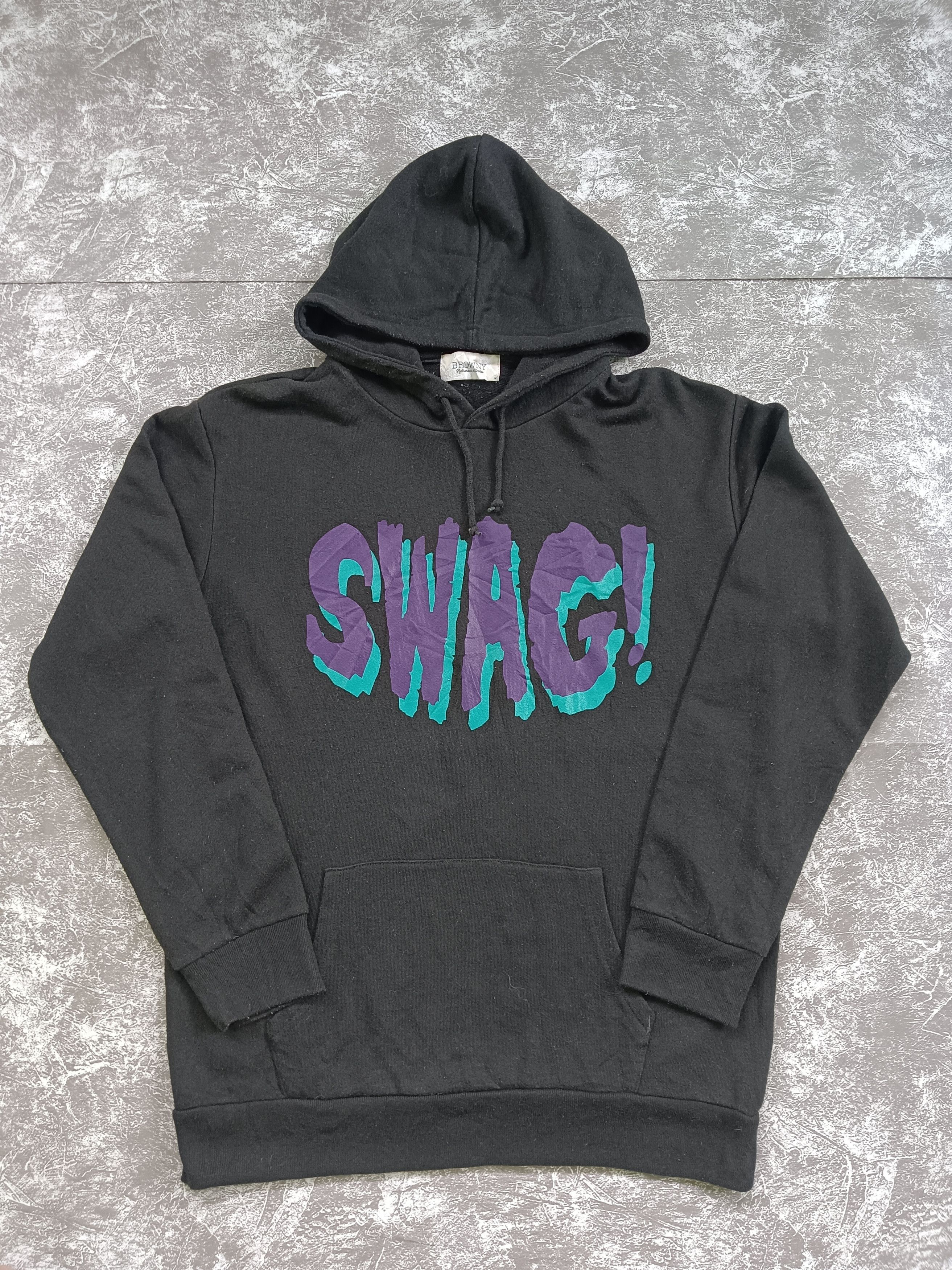 Japanese Brand Amazing Hoodie Browny Swag Size US M / EU 48-50 / 2 - 1 Thumbnail
