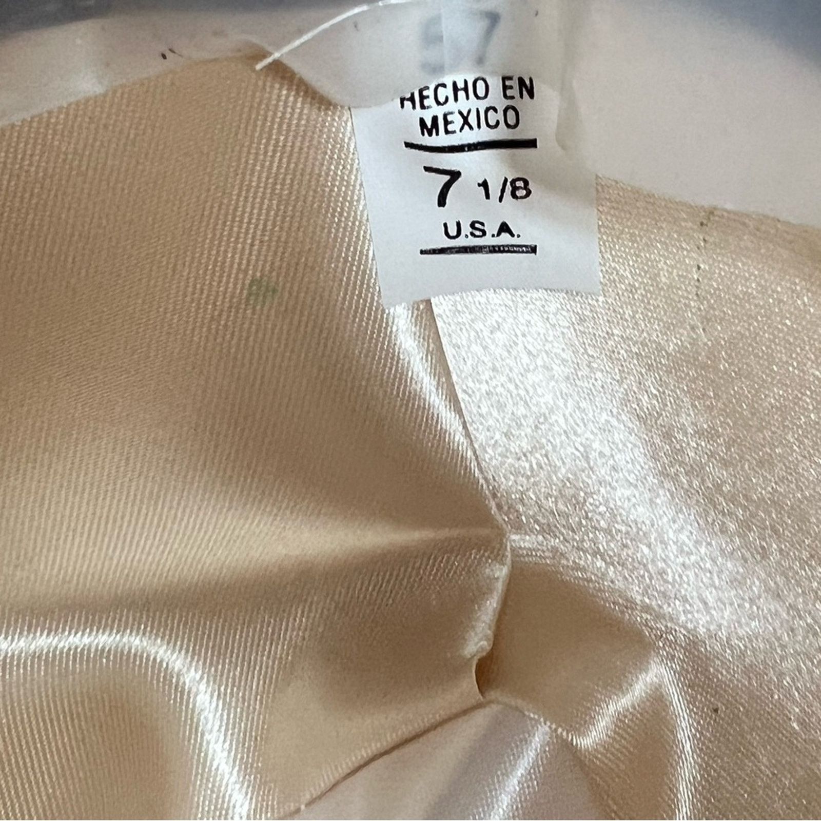 Other White Diamonds 100X Estilo Sinaloa 7 1/8 -Western Cowboy Hat Size ONE SIZE - 9 Thumbnail