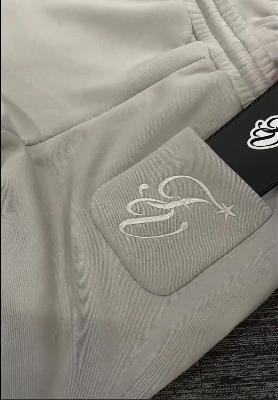 Japanese Brand Double Waist Unisex Cotton Sweatpants Size US 32 / EU 48 - 6 Thumbnail