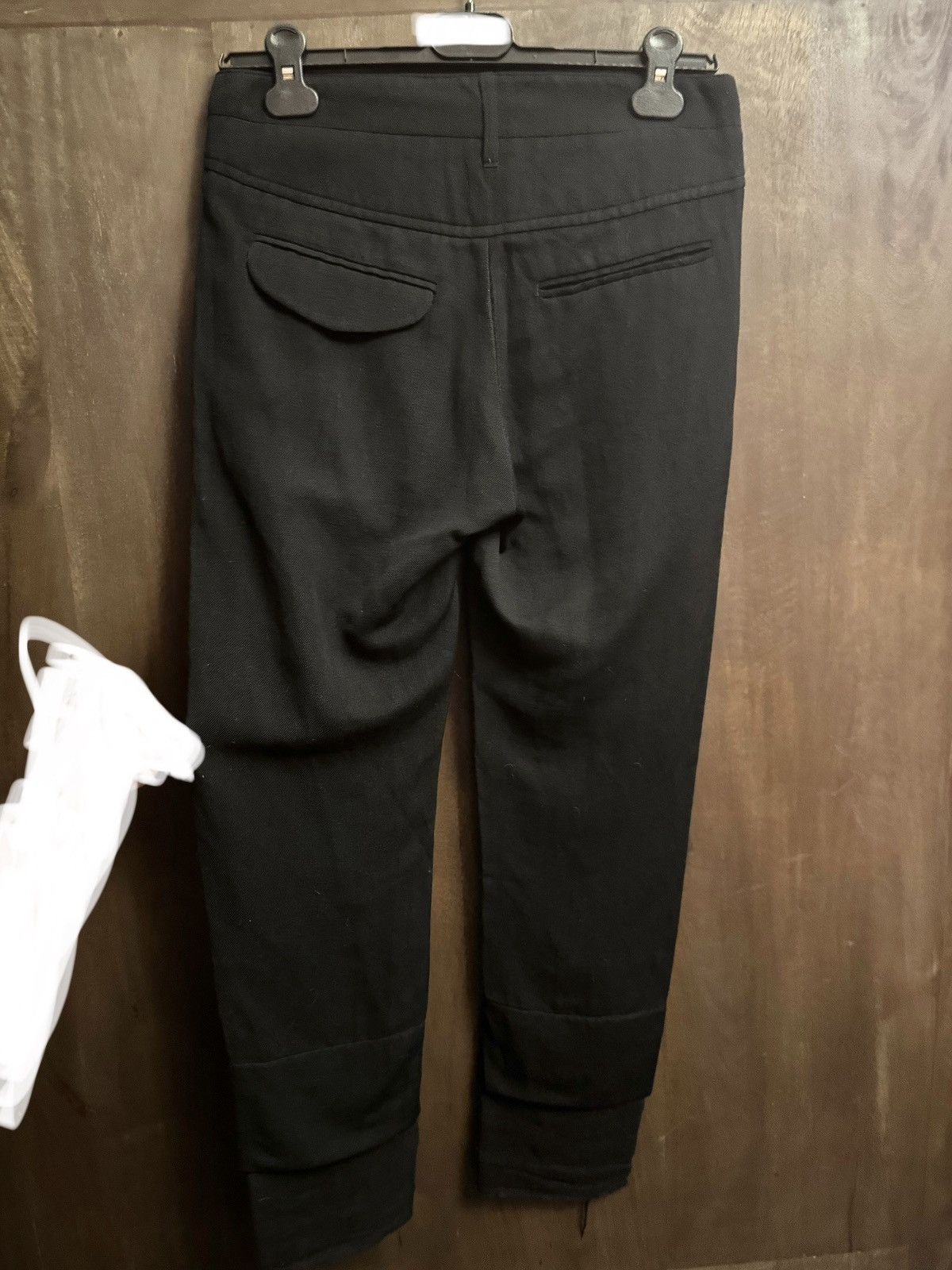 Ann Demeulemeester ann deumeulemeester black wool ridding pants Size 26" / US 2 / IT 38 - 6 Thumbnail