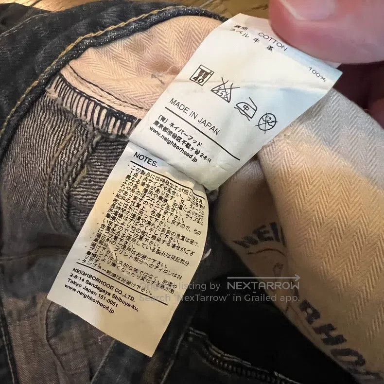 Neighborhood Neighborhood size S Denim Pants Size US 27 - 7 Thumbnail