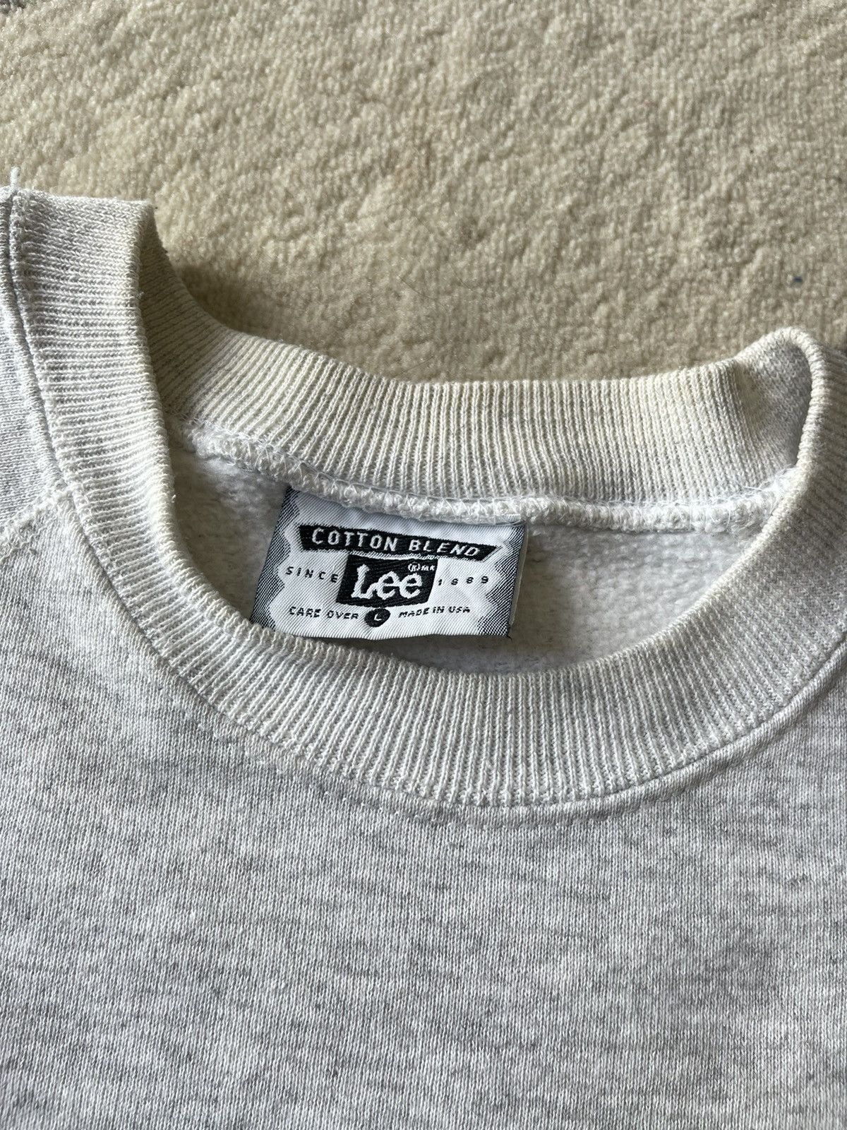 Lee Lee Spellout Poem Vintage Sweatshirt Size US S / EU 44-46 / 1 - 8 Thumbnail
