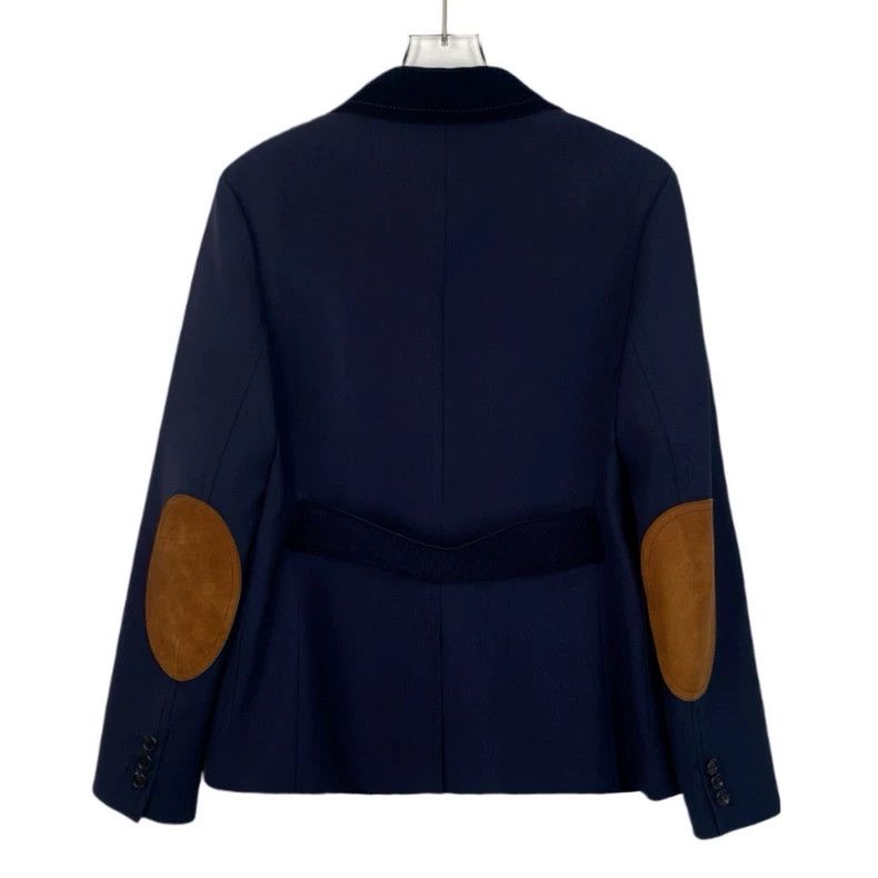 Prada Prada Dark blue wool lapel single-breasted suit 2502-Nextar Size 40R - 2 Thumbnail