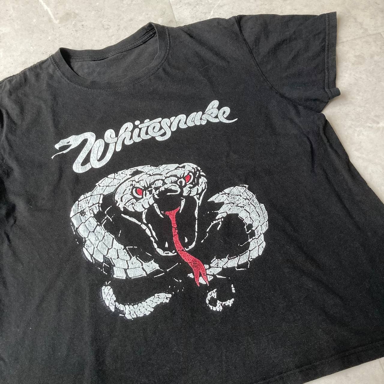 Band Tees Vintage Whitesnake David Coverdale Metal Rock Band Boxy Tee Size US M / EU 48-50 / 2 - 2 Thumbnail