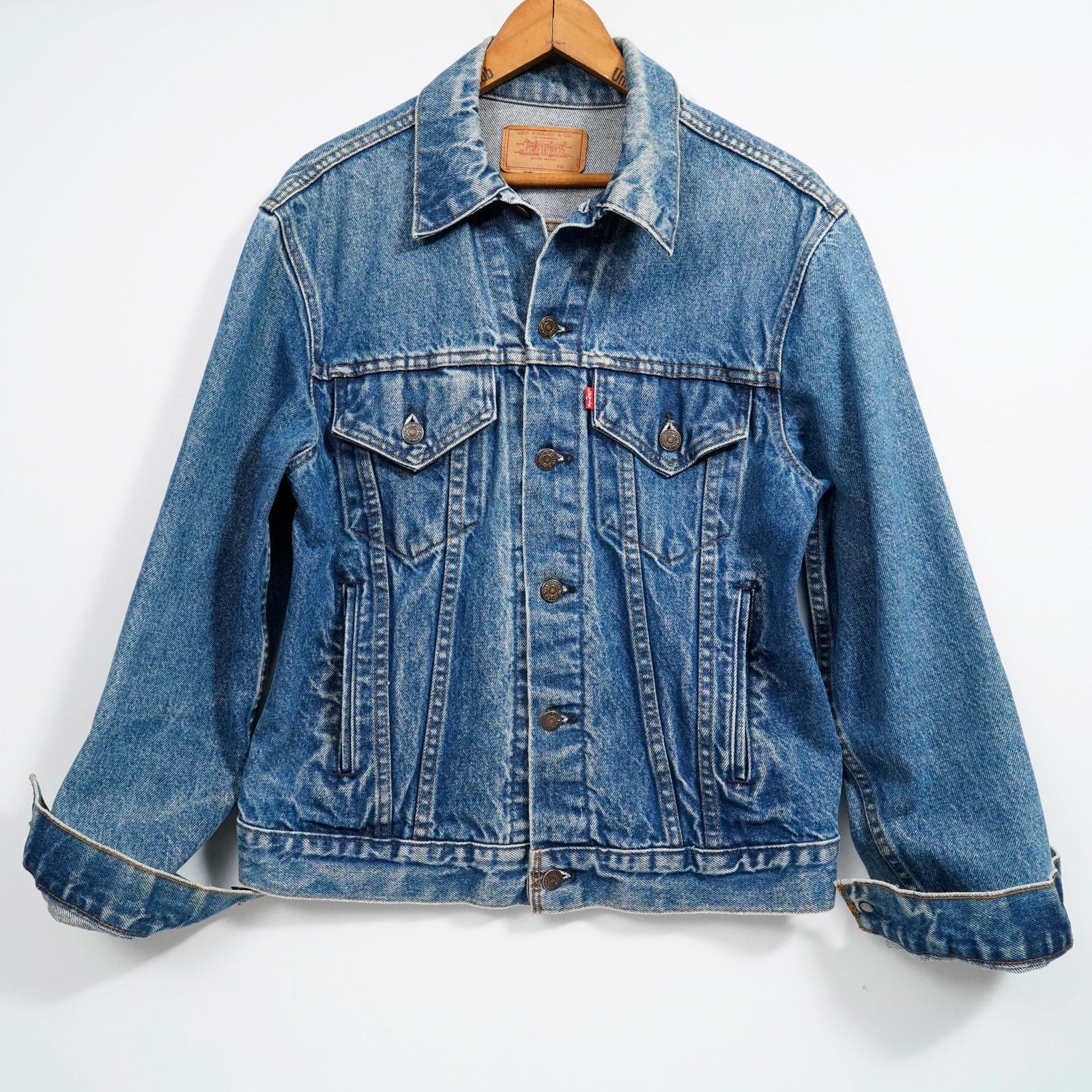Levi's Vintage 80s Levi’s 70506 0216 Denim Trucker Jacket USA 40 Size US M / EU 48-50 / 2 - 3 Thumbnail