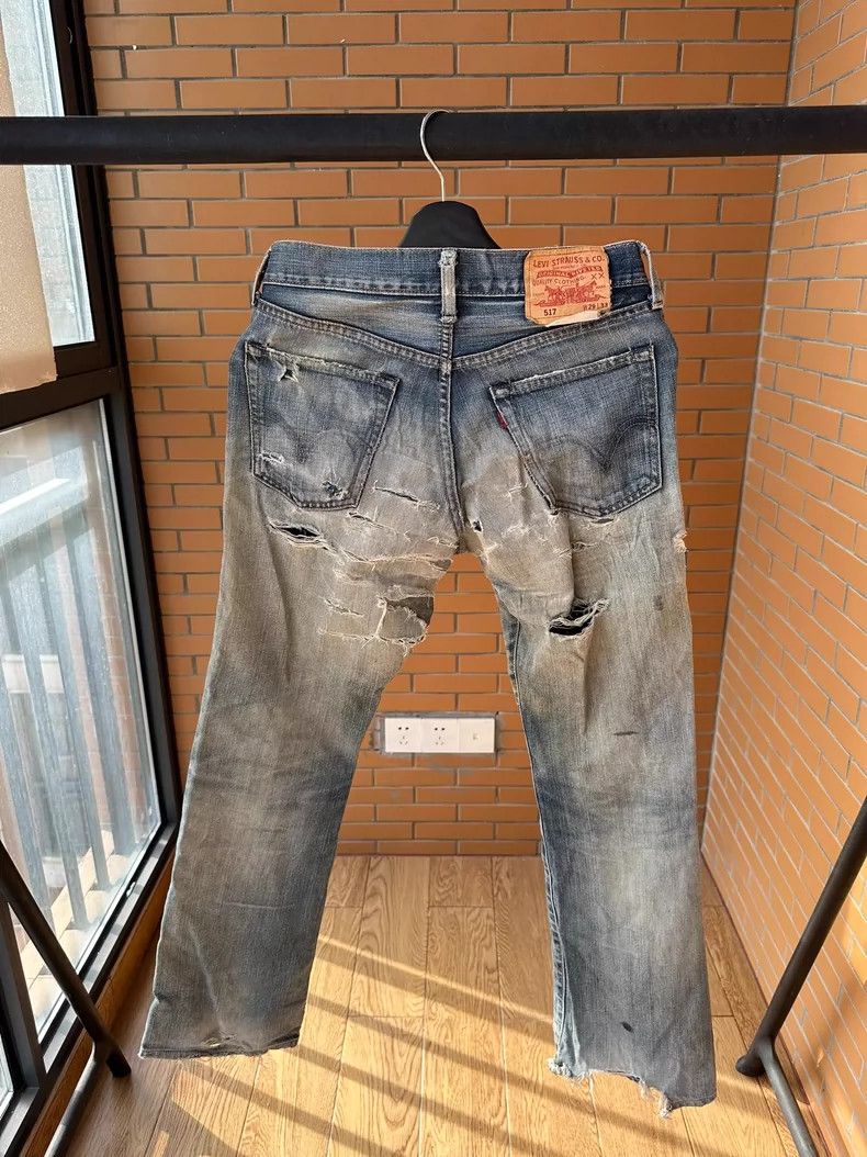 Vintage Vintage 90s Levi's 517 Jeans 2505-Nextarrow Size US 33 - 2 Thumbnail