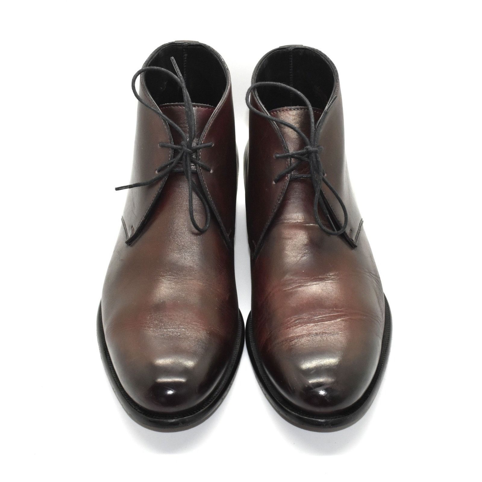 Paul Evans PAUL EVANS Leather Lace Up Chukka Boots Shoes Size 7 EU 41 Size US 7 / EU 40 - 3 Thumbnail