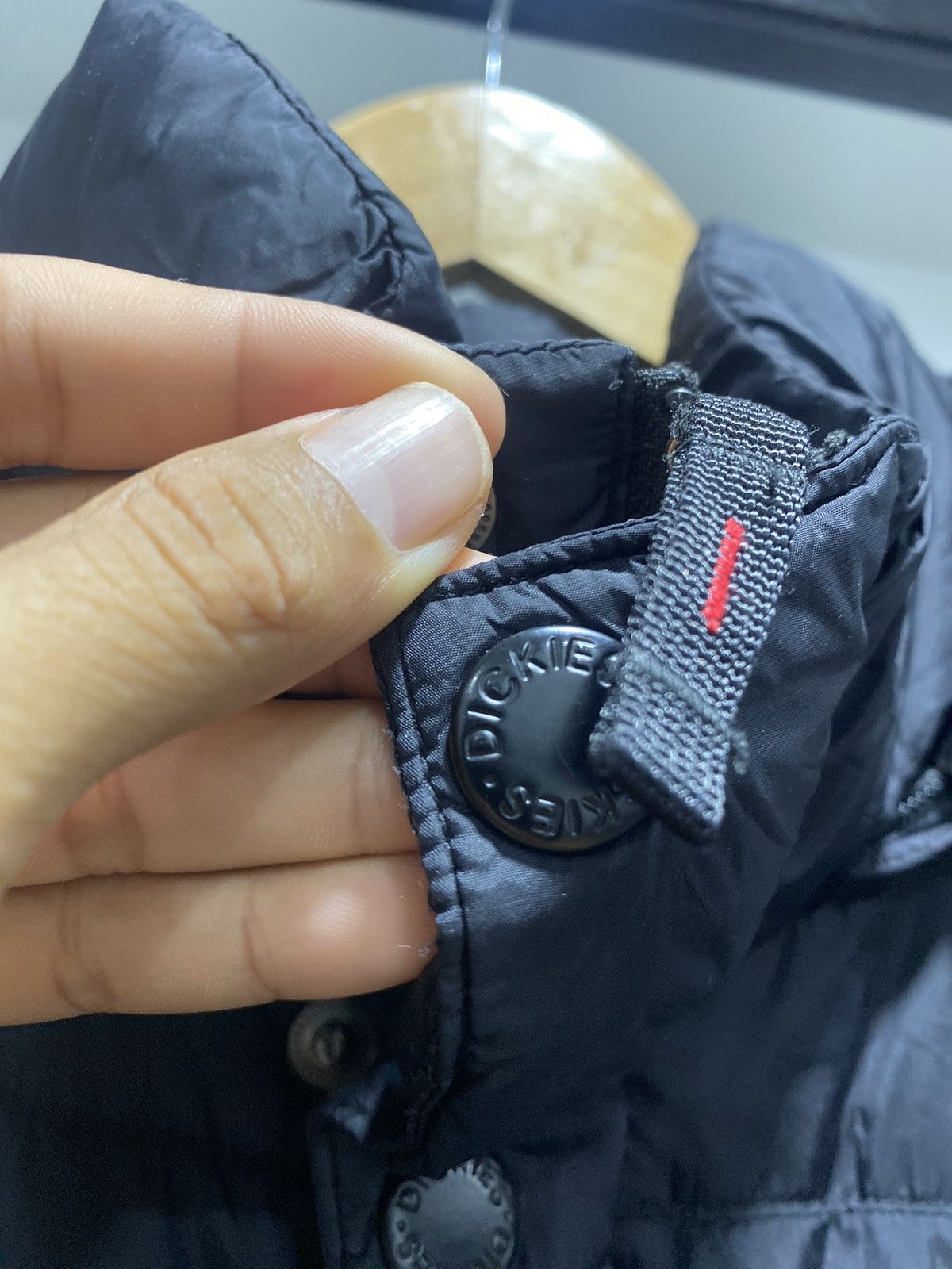 Dickies × Vintage Vintage Dickies Light Puffer Long Jacket Size US L / EU 52-54 / 3 - 5 Thumbnail
