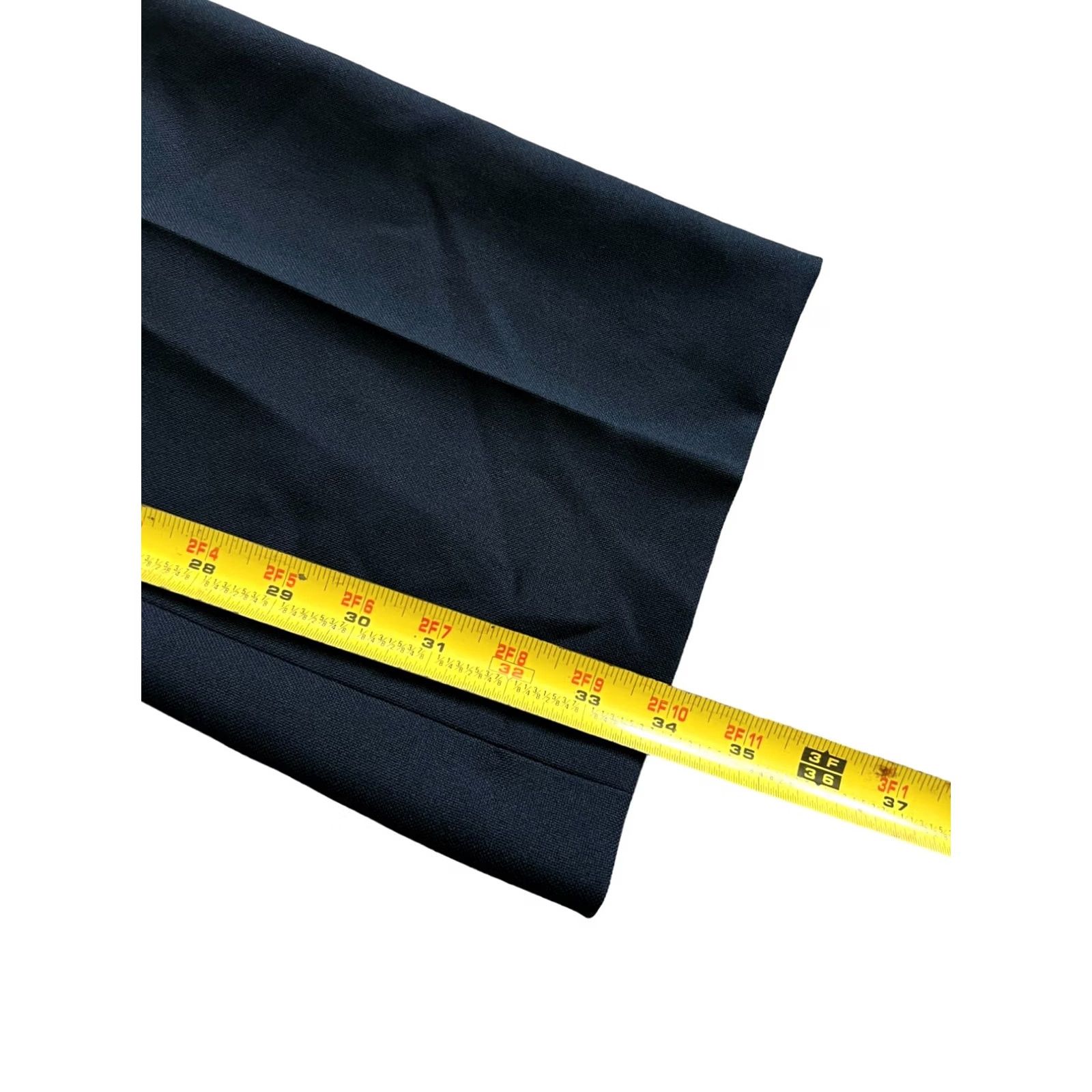 Vintage Perma Prest Pants Mens 32R Navy Classic Fit Stretch Waistband Formal Career NEW Size US 32 / EU 48 - 7 Thumbnail