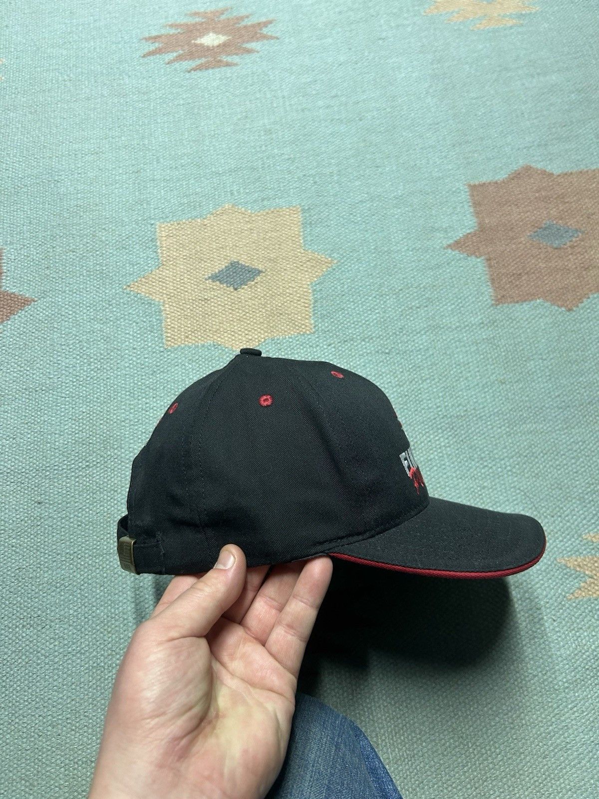 Vintage Vtg strapback hat financial plus federal credit union bank Size ONE SIZE - 9 Thumbnail