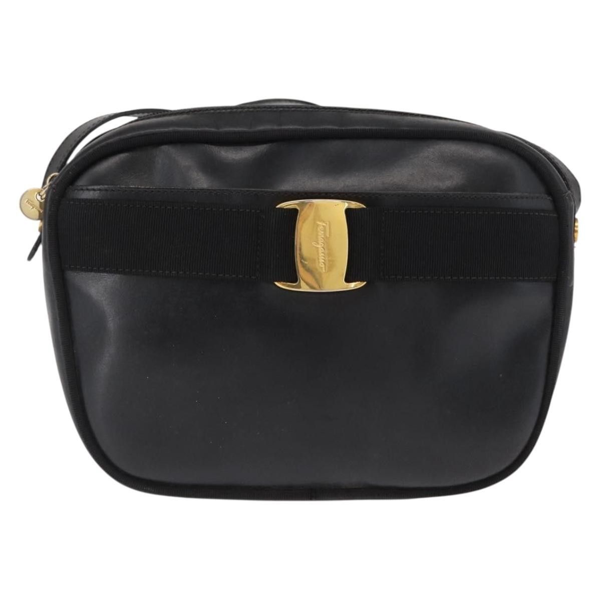 Salvatore Ferragamo Salvatore Ferragamo Vara Bow camera Leather Size ONE SIZE - 1 Thumbnail