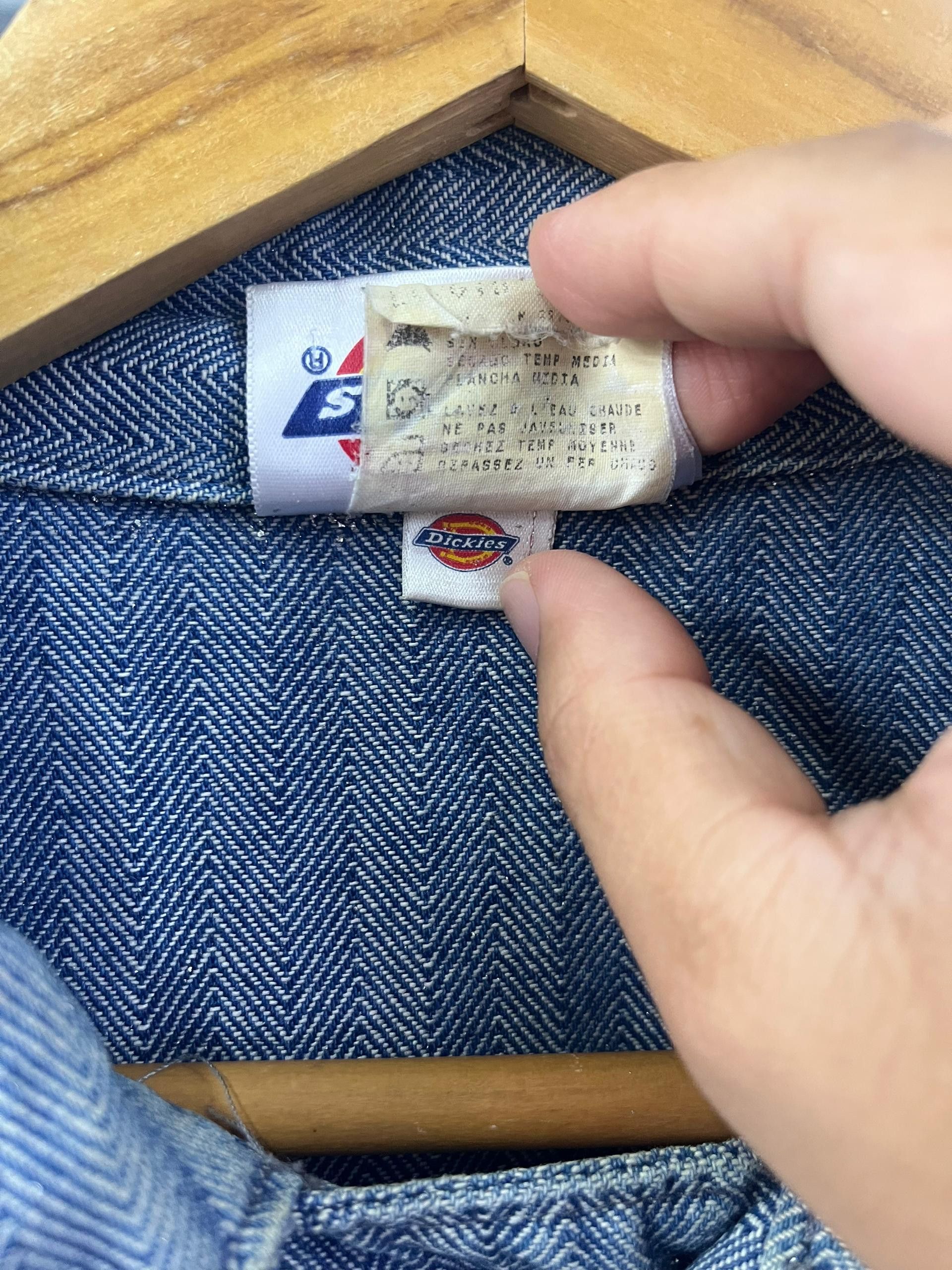 Dickies Vintage Dickies Herringbone Denim Coverall Size US 42 / EU 58 - 10 Thumbnail