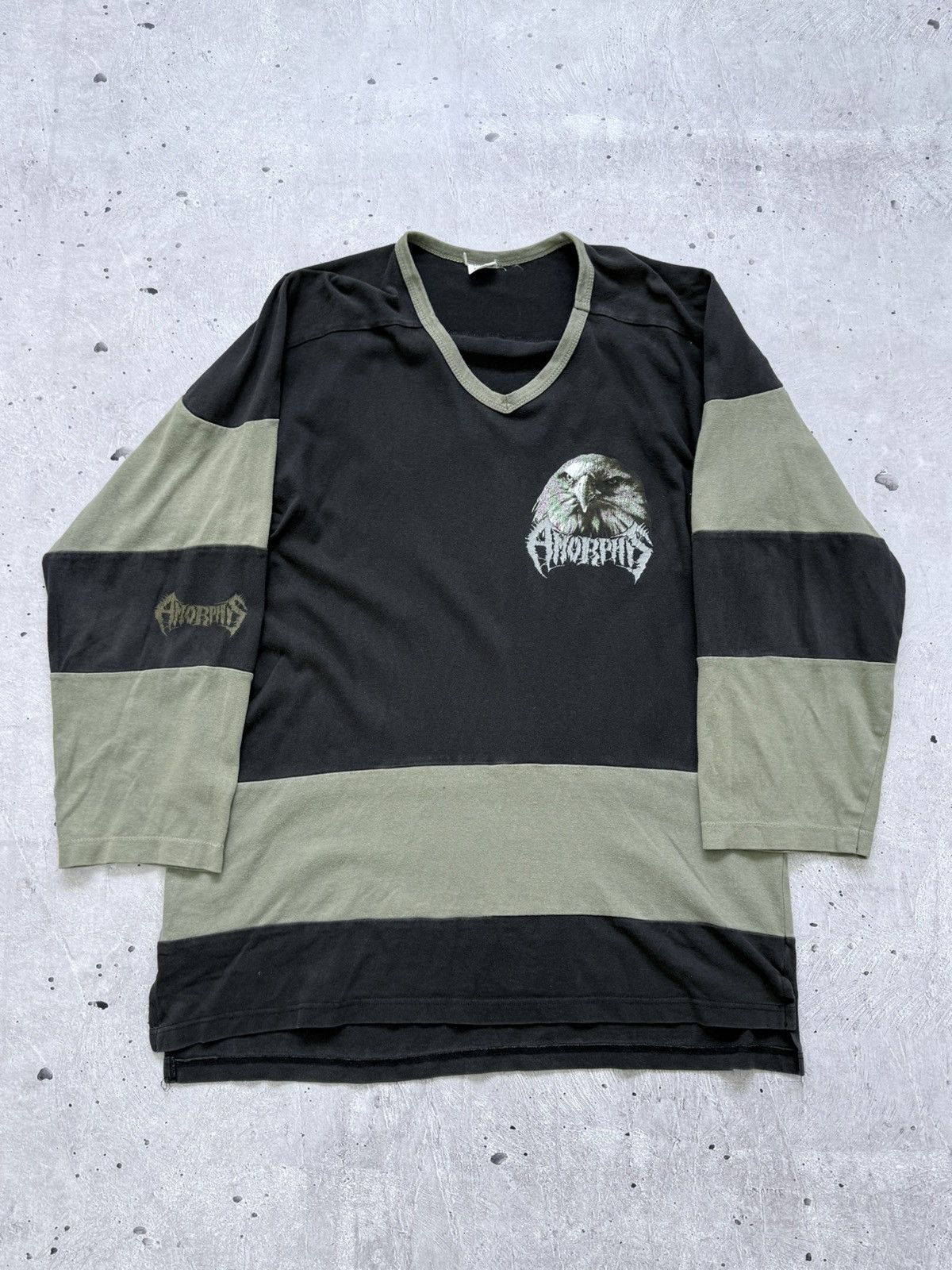 Band Tees Vintage Amorphis Graphic Metal Band Long Sleeve T-Shirt Size US XL / EU 56 / 4 - 5 Thumbnail