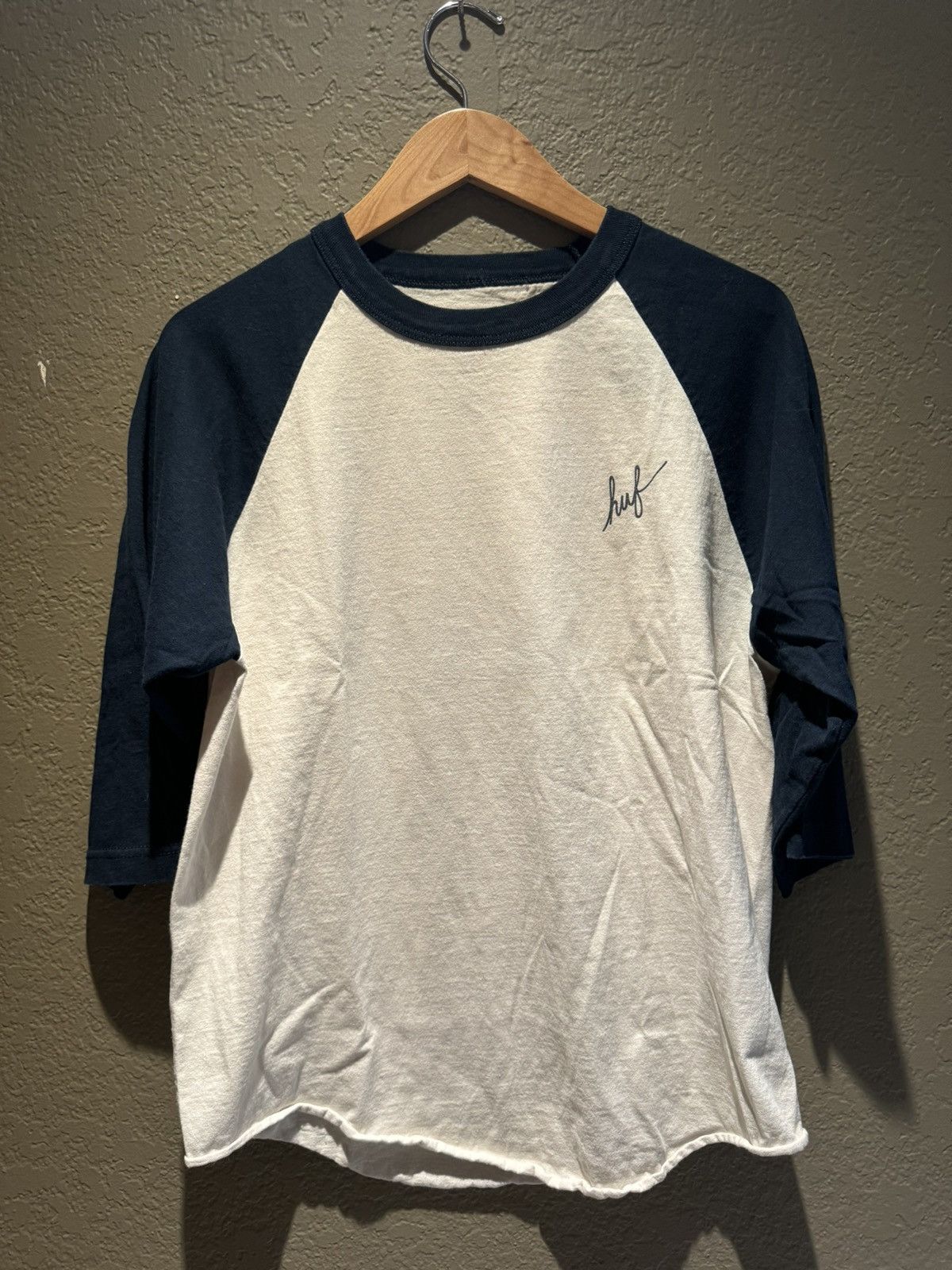Huf Navy White HUF Raglan Size US M / EU 48-50 / 2 - 1 Thumbnail