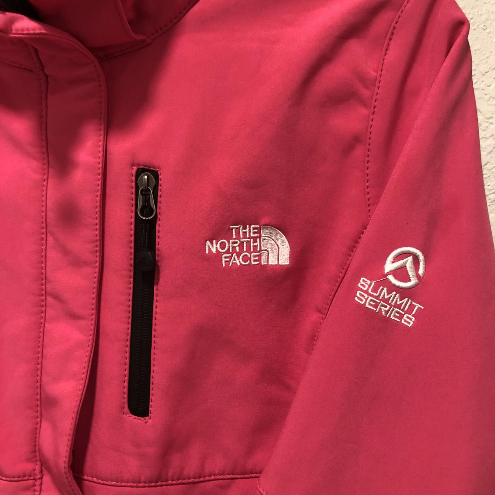 The North Face North Face Summit Series Pink Softshell Jacket Med (No Hood) Size ONE SIZE - 3 Thumbnail