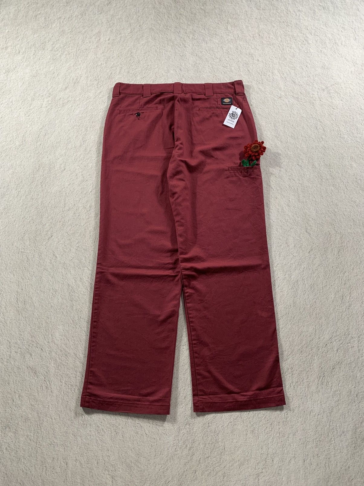 Dickies (RARE) Dickies x Skateboarding Cellpocket Loose fit-Cherry🍒 Size US 36 / EU 52 - 6 Thumbnail