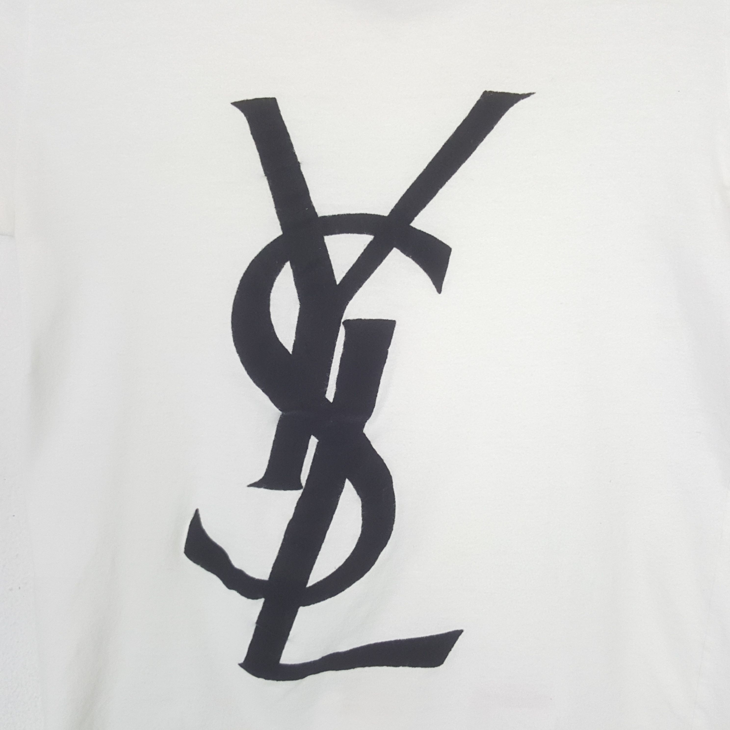 Yves Saint Laurent Vintage Yves Saint Laurent Pour Homme Italy Tshirt Size XS / US 0-2 / IT 36-38 - 2 Thumbnail