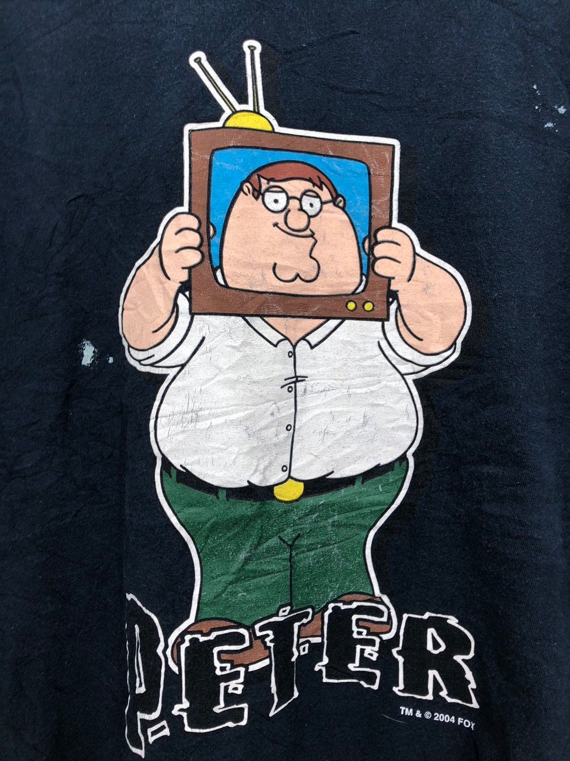 Vintage Vintage 2004's Family Guy Peter Griffin shirt wts01 Size US L / EU 52-54 / 3 - 3 Thumbnail