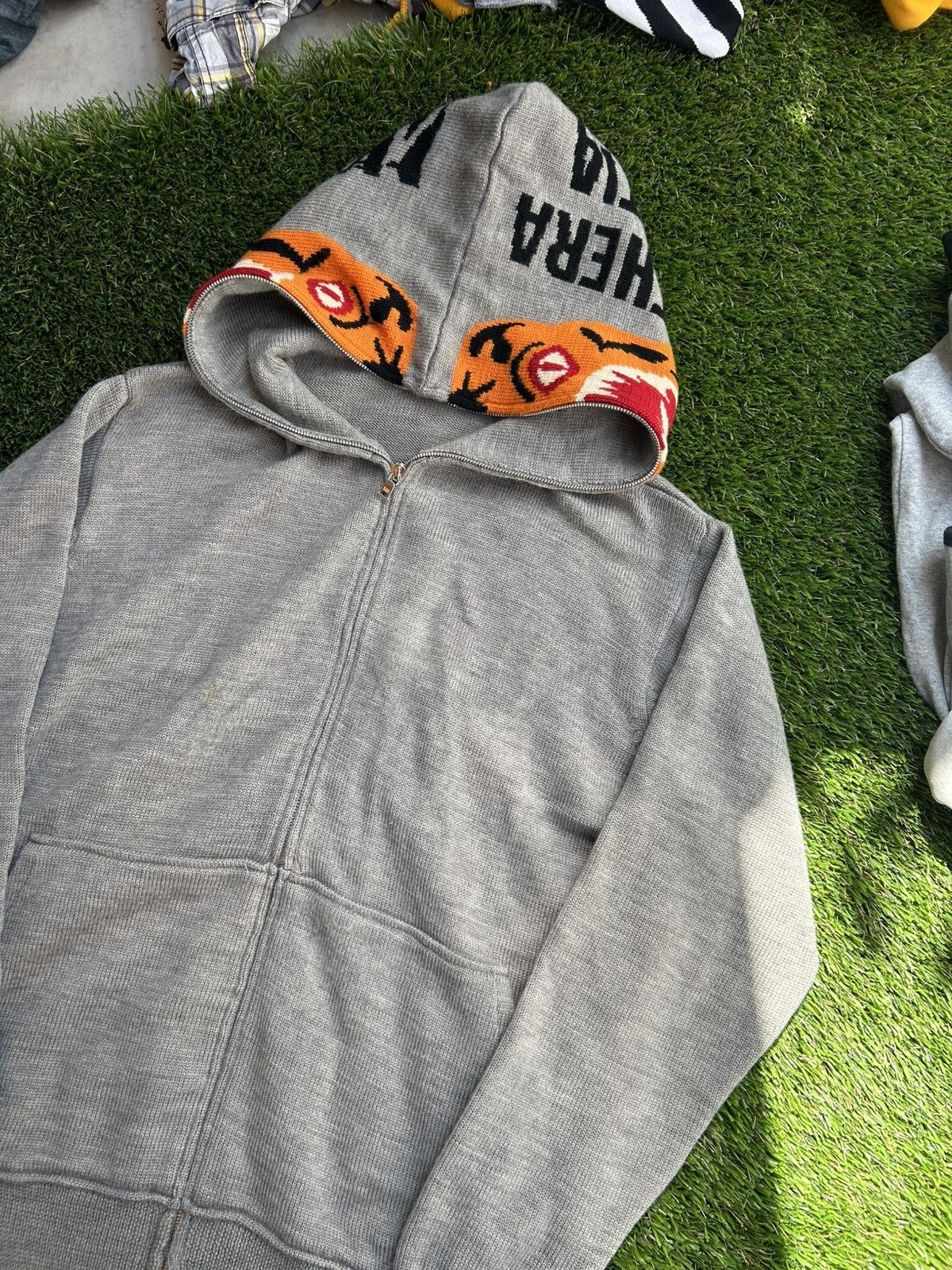 Bape Vintage 2007 BAPE NIGO Wool Tiger Full Zip Hoodie Size US L / EU 52-54 / 3 - 1 Thumbnail