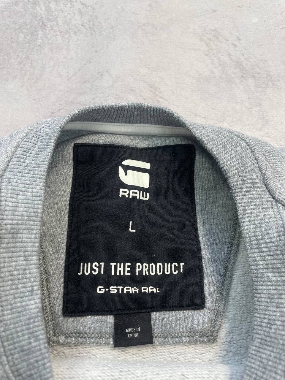 G-Star × Japanese Brand × Vintage Vintage G Star Raw Logo Sweatshirt Y2K Size US L / EU 52-54 / 3 - 4 Thumbnail