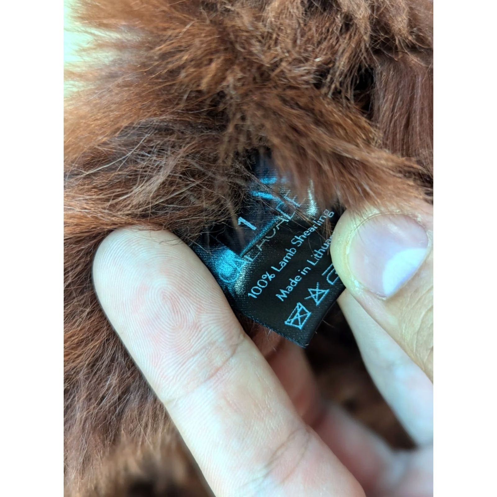 Vintage CALA JADE Beanie Hat One Size Fur Leather Brown Womens Ladies Classic Solid Knit Cap - Vintage: No Size ONE SIZE - 5 Thumbnail