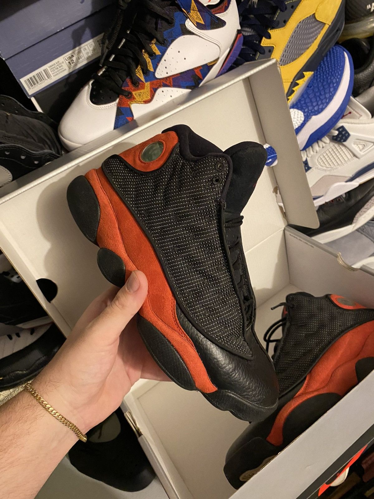 Jordan retro 13 bred size 8