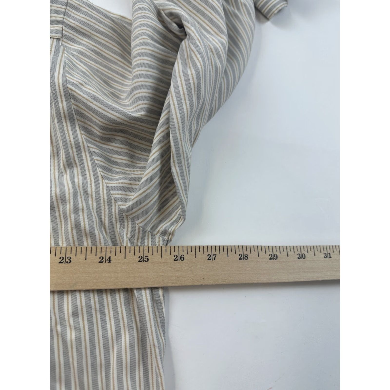 Eddie Bauer Eddie Bauer Shirt Button-Up Long Sleeve XL Striped Wrinkle Resistant Multicolor Men's Size US XL / EU 56 / 4 - 6 Thumbnail