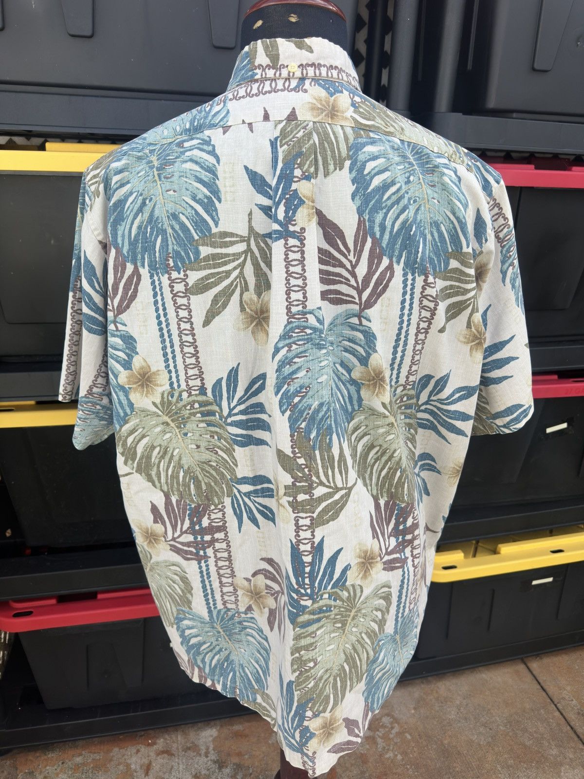 Reyn Spooner PreOwned Reyn Spooner Hawaiian Print Multicolored Men's XL Size US XL / EU 56 / 4 - 2 Thumbnail