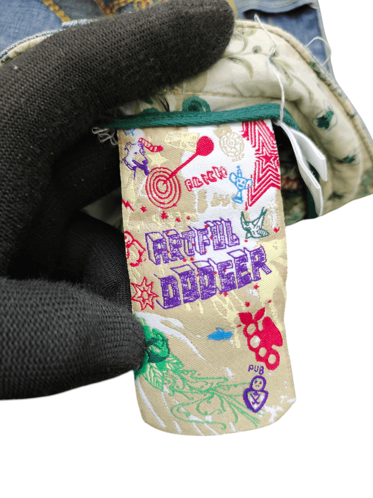 Artful Dodger Antful Dodger Fighting Irons Embroidered Jeans Size US 32 / EU 48 - 12 Thumbnail
