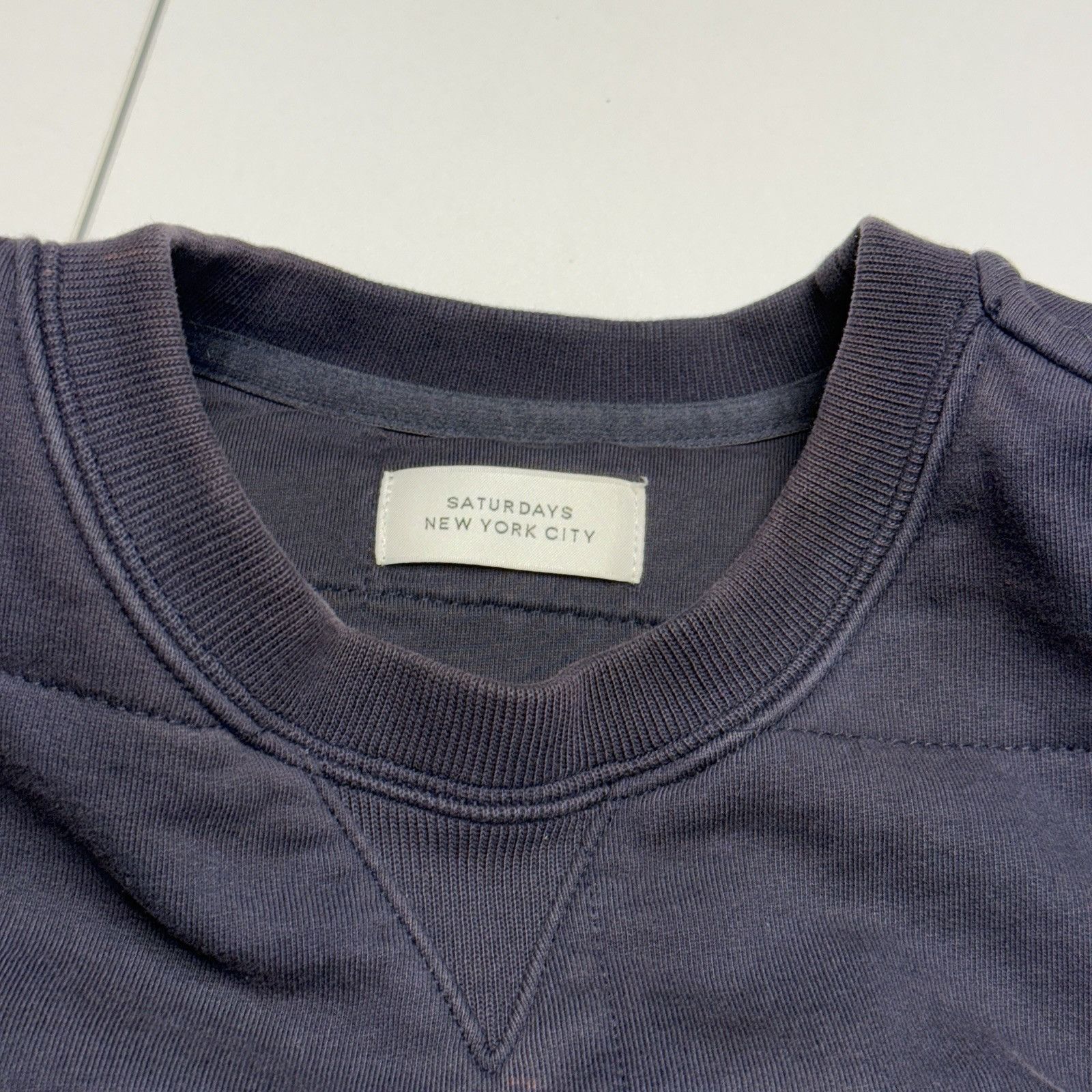 Saturdays NYC Saturdays New York City Quilted Single V Sweatshirt Size US M / EU 48-50 / 2 - 10 Thumbnail