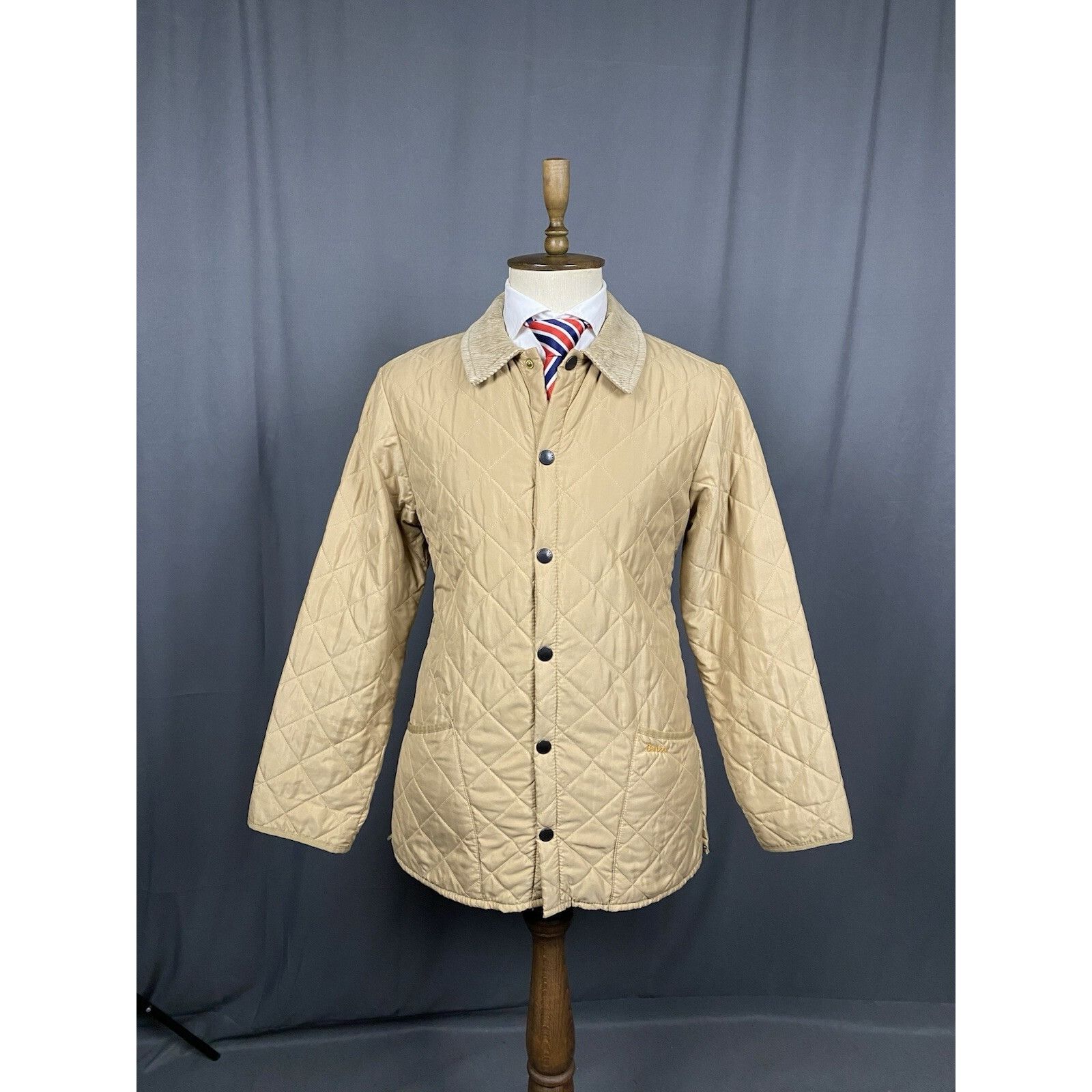 Barbour Barbour Eskdale Men's Beige Quitled Jacket Size S Size US S / EU 44-46 / 1 - 3 Thumbnail