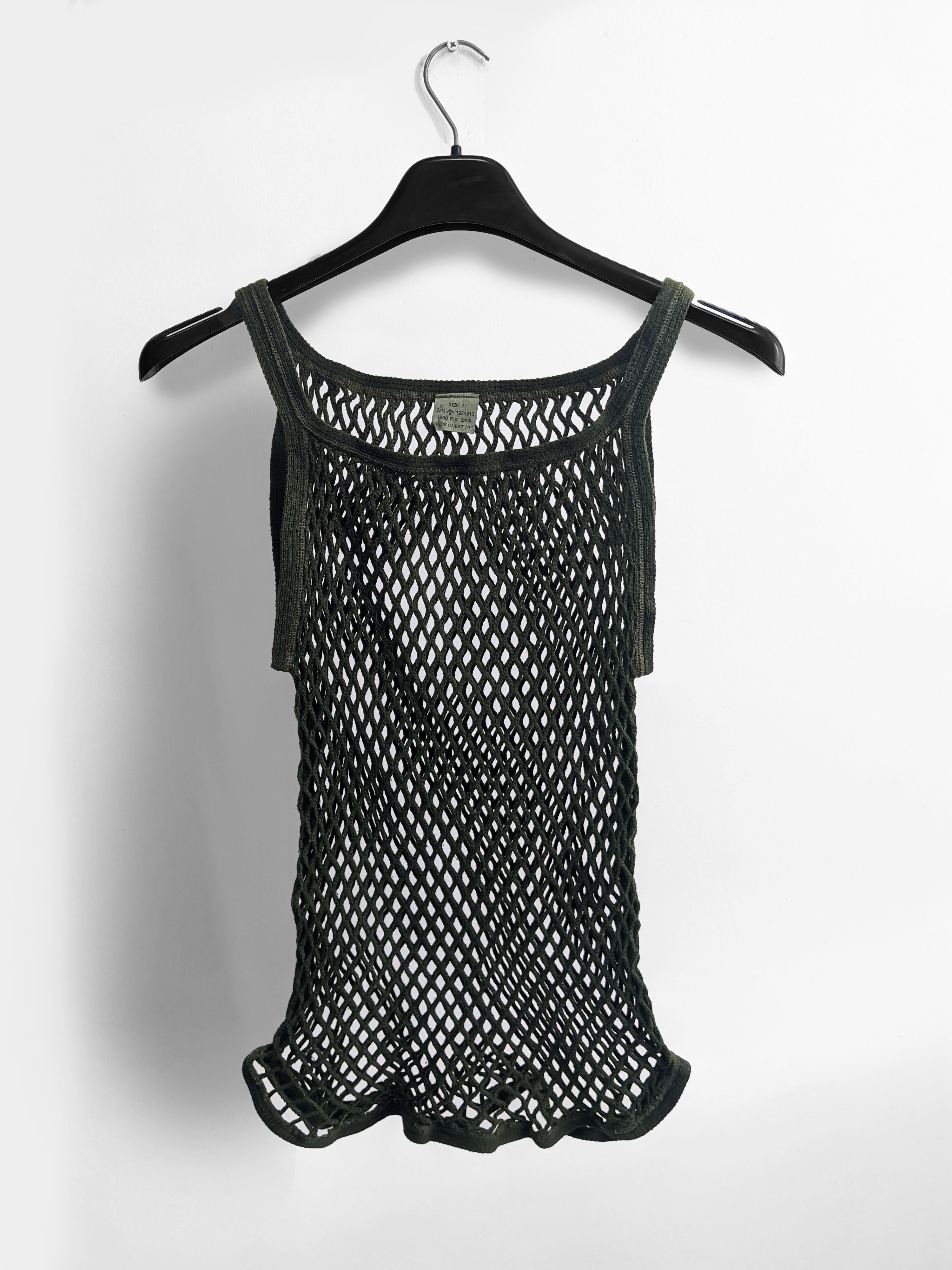 Japanese Brand Japanese mesh tank top knit y2k vintage Size ONE SIZE - 1 Thumbnail
