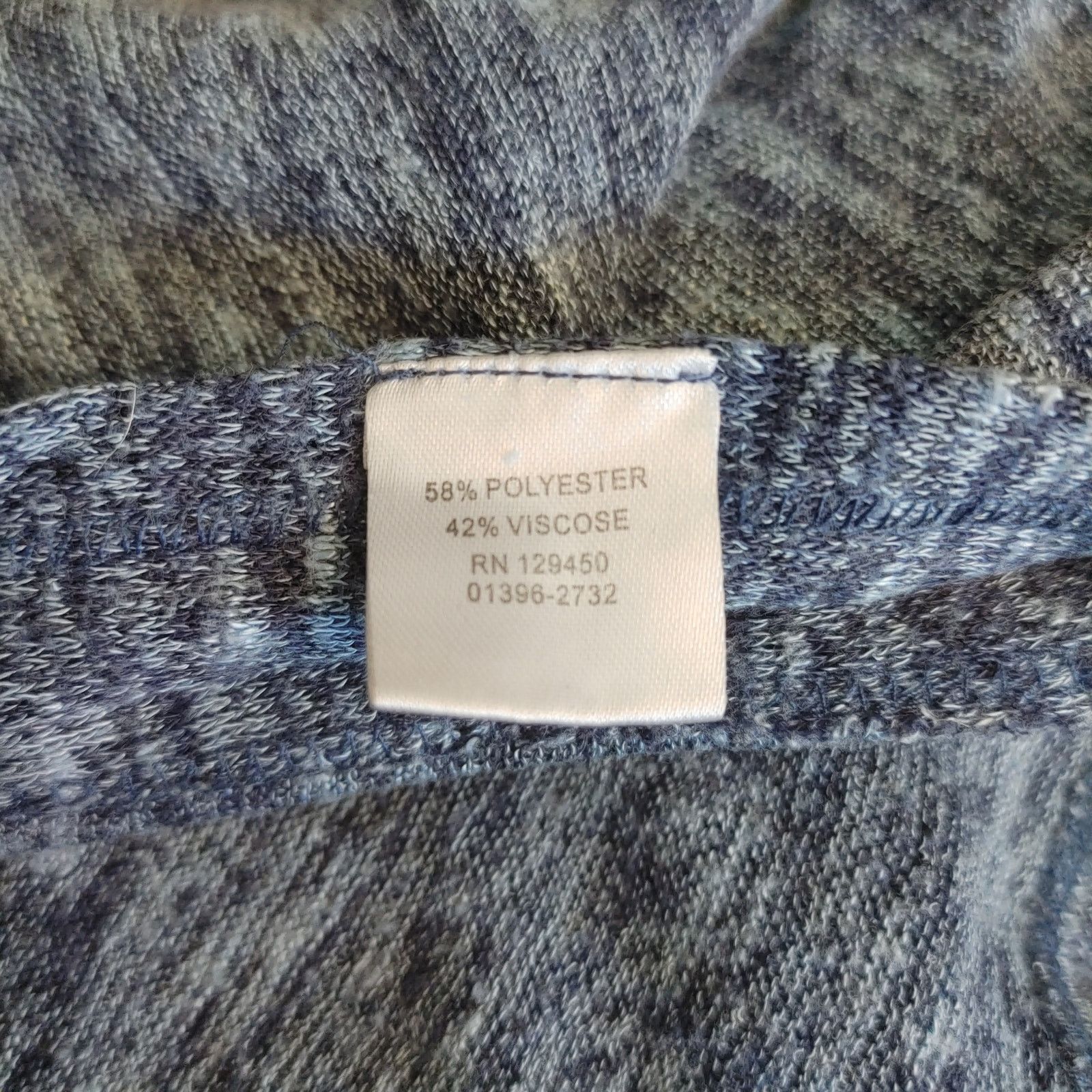Other Fred David Womens M Blue/Gray "Live Your Dreams" Long Sleeve Size M / US 6-8 / IT 42-44 - 4 Thumbnail