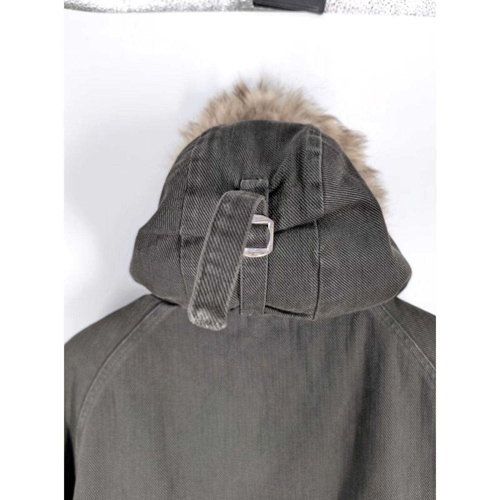Maison Margiela VINTAGE Maison Margiela N-3B Parka Jacket Mens Green Olive Wool? Wait - correct: Cotton Twill N-3B Parka Olive Green Jacket Mens Size US S / EU 44-46 / 1 - 5 Thumbnail