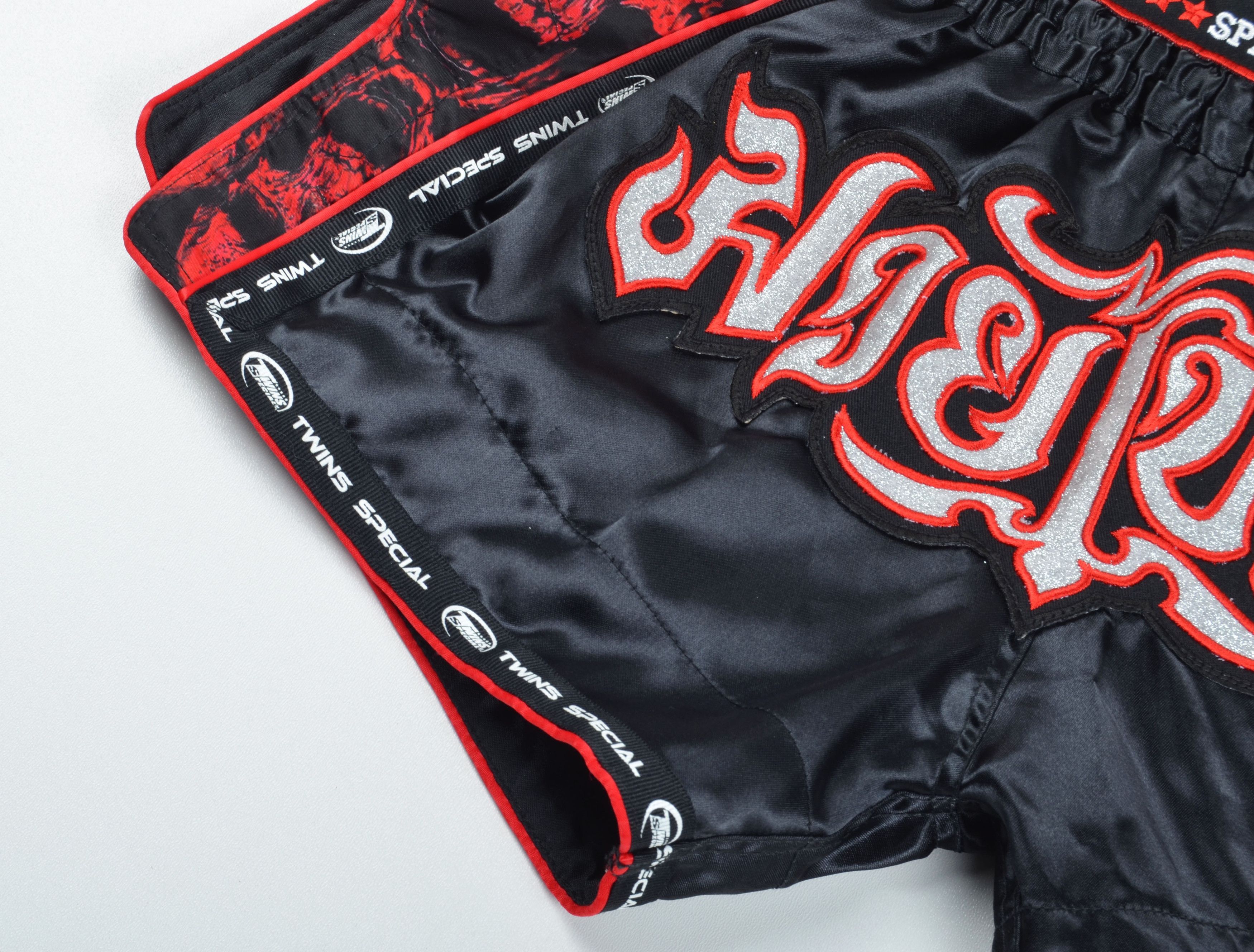 Twins Twins Special Scull Print Muay Thai Kick Boxing Shorts Size US 30 / EU 46 - 3 Thumbnail