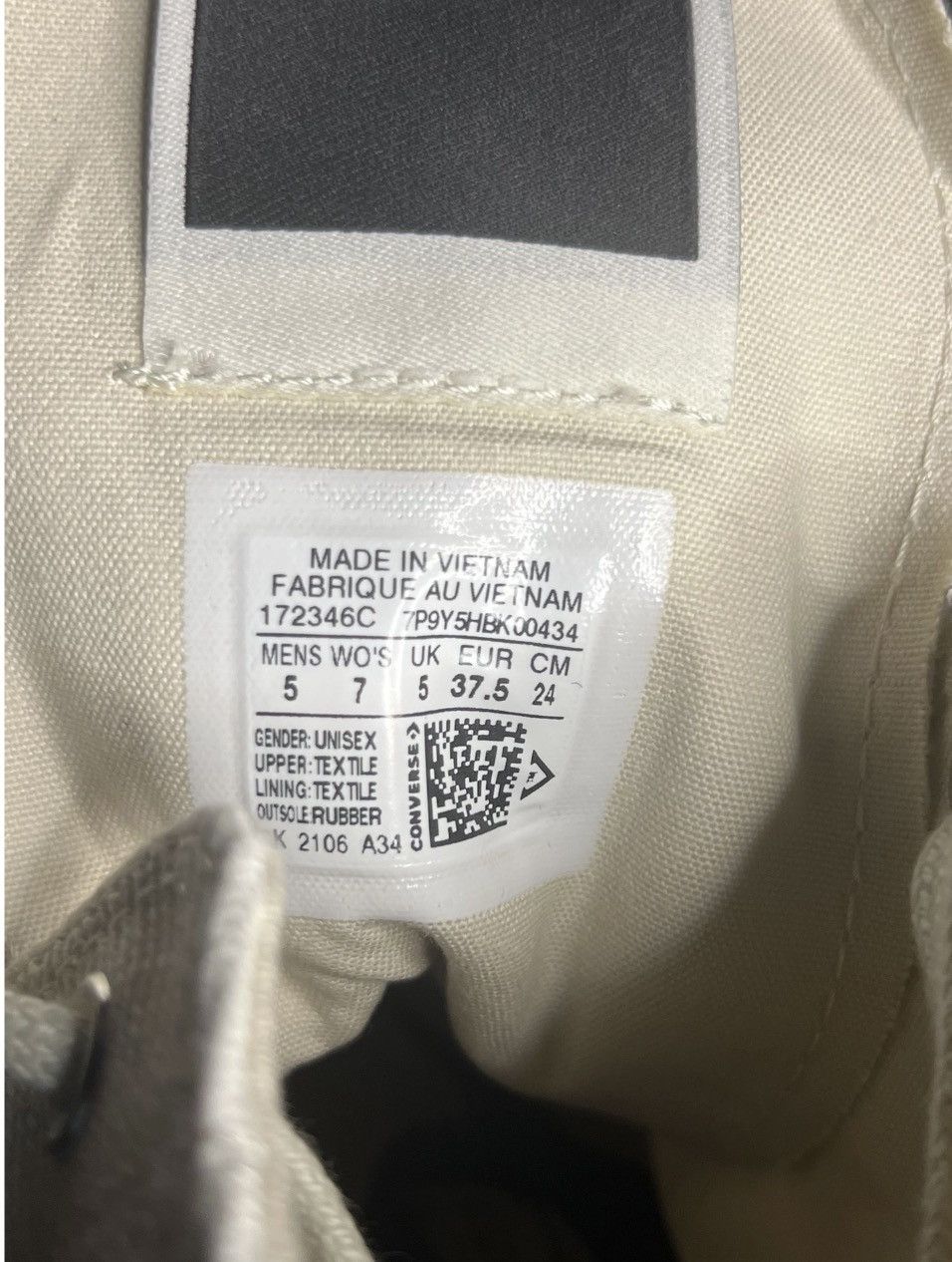 Converse × Rick Owens Drkshdw Rick Owens x Converse Drkstar High top BNIB US Size 5 Size US 5 / EU 37 - 3 Thumbnail