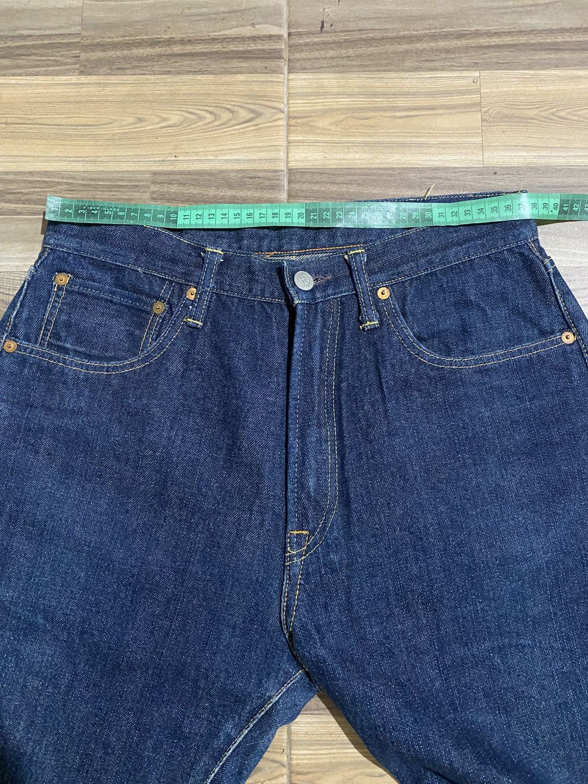 45rpm 🇯🇵 YASUMI INOUE 45RPM FLARED JEANS Size US 32 / EU 48 - 14 Thumbnail