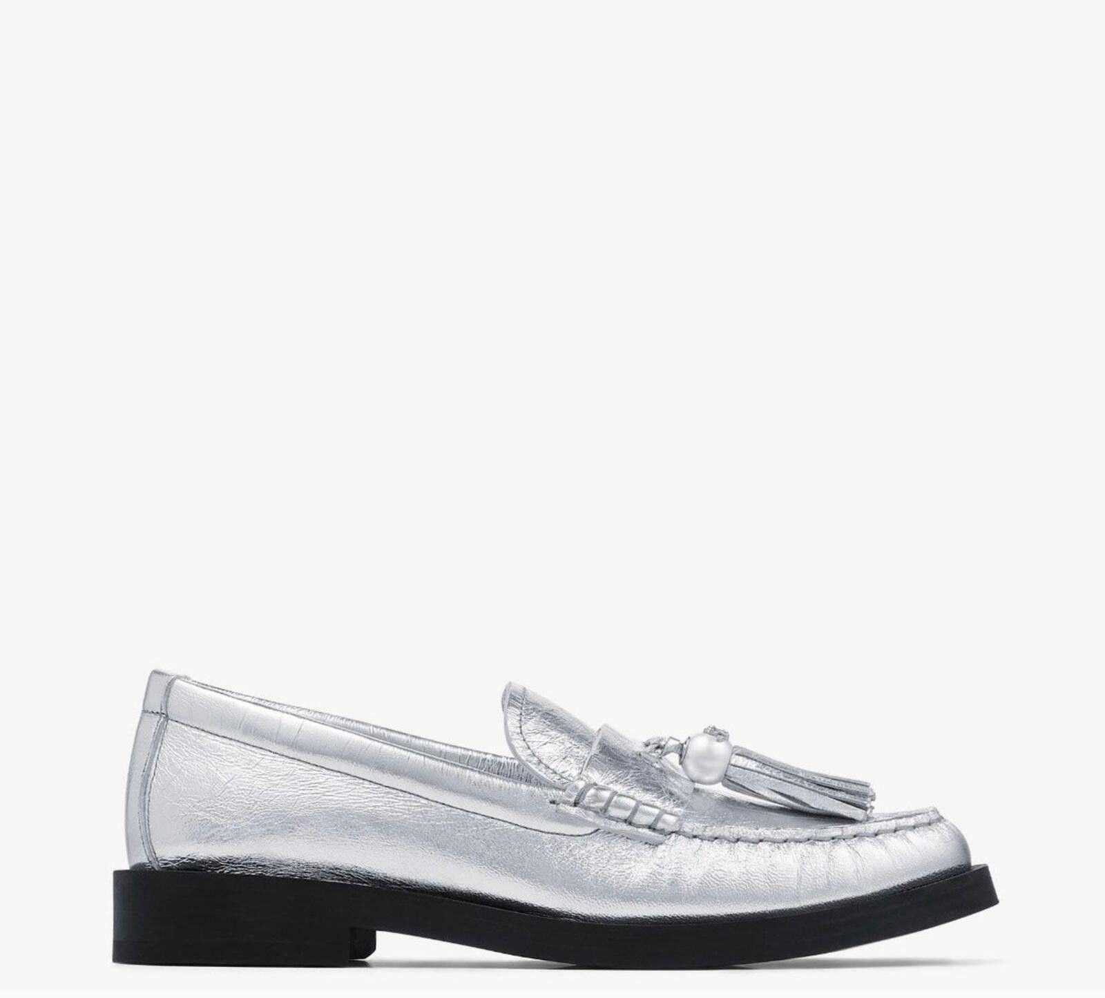 Jimmy Choo Jimmy Choo Addie Pearl Loafers Size US 7.5 / IT 37.5 - 1 Thumbnail