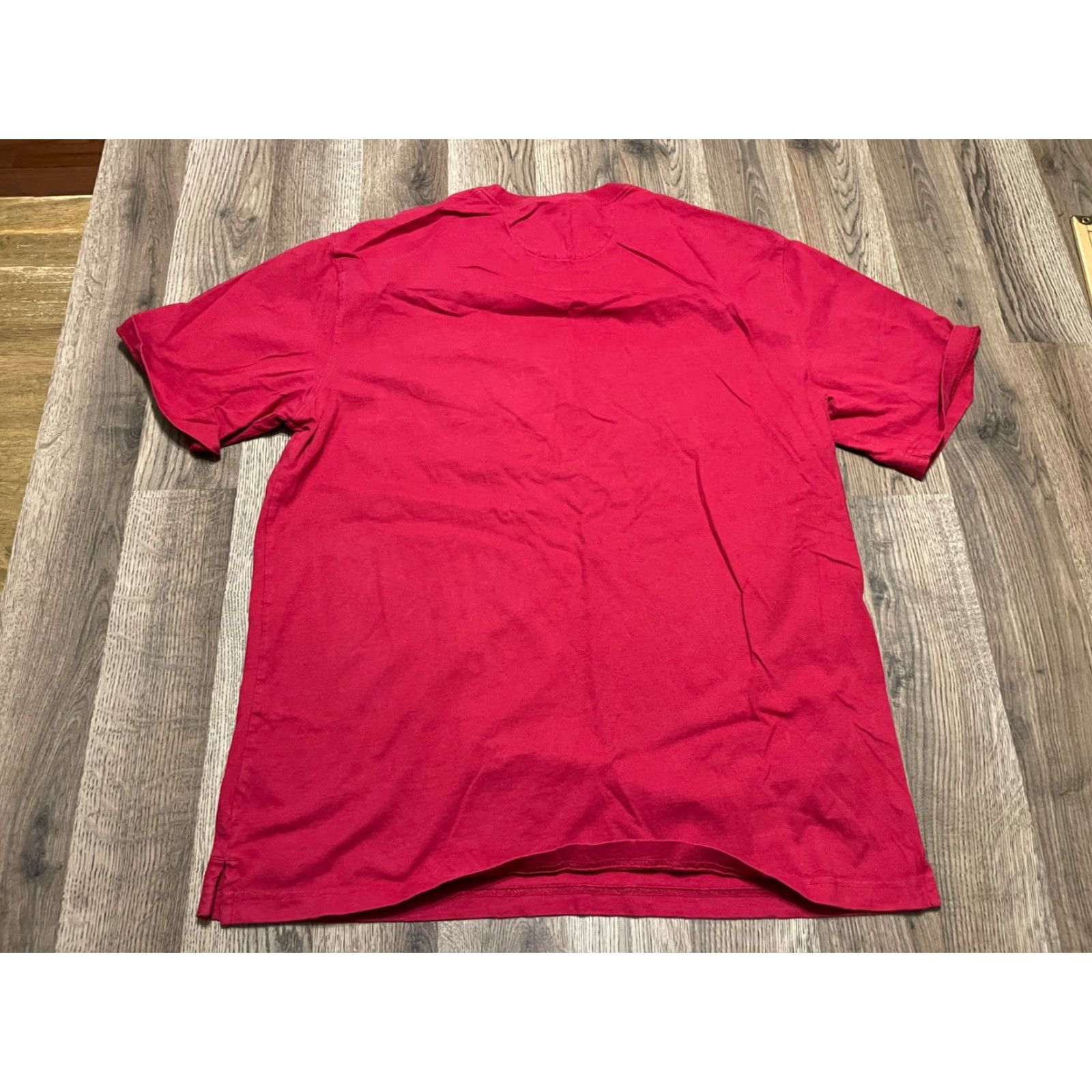 CO Duluth Shirt Mens Size Large Red Short Sleeve Crew Neck T-Shirt Regular Size US L / EU 52-54 / 3 - 2 Thumbnail