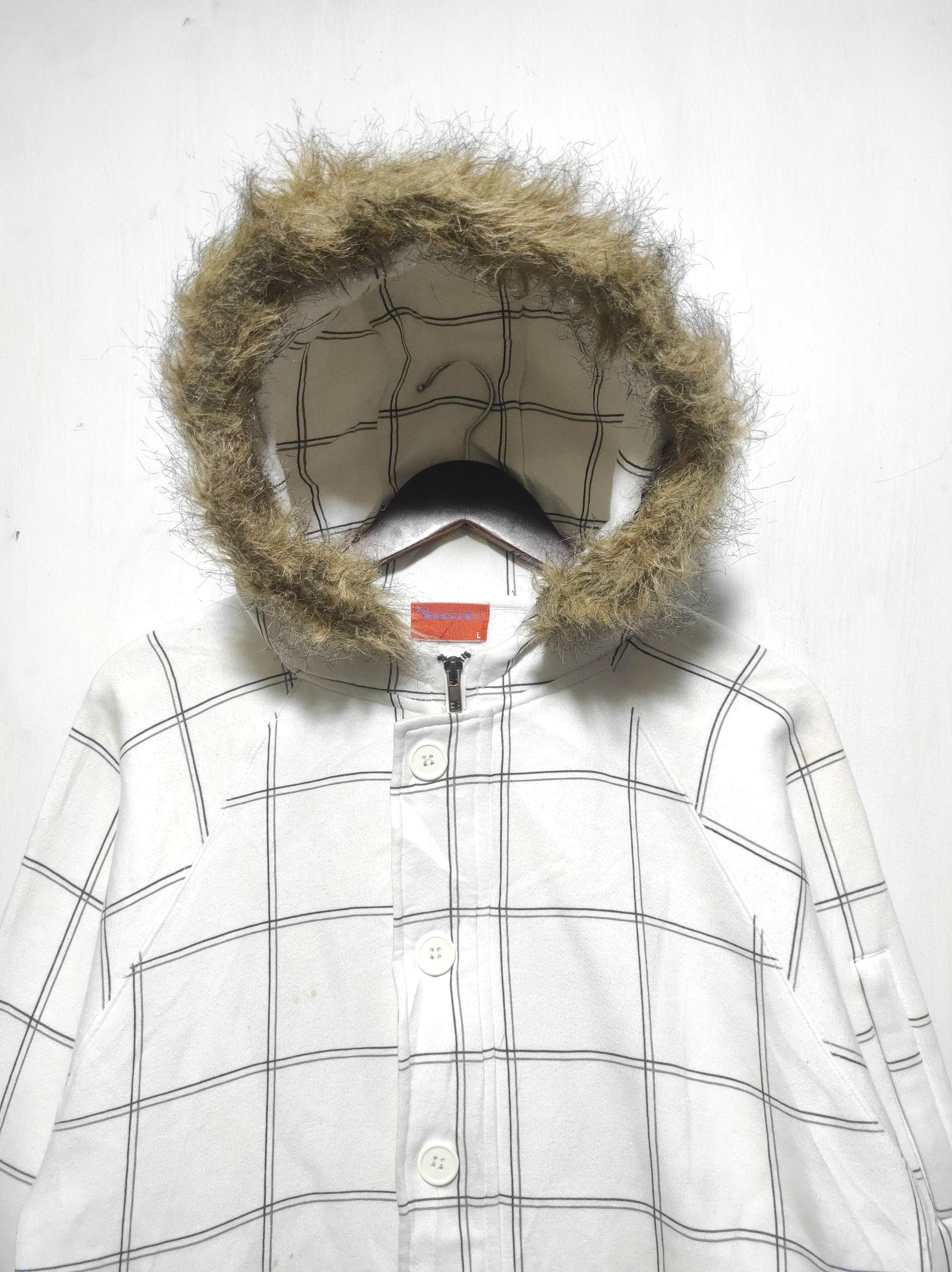 If Six Was Nine Bi Master Plaid Zip Fur Hoodie ifsixwasnine lgb style Size US L / EU 52-54 / 3 - 2 Thumbnail