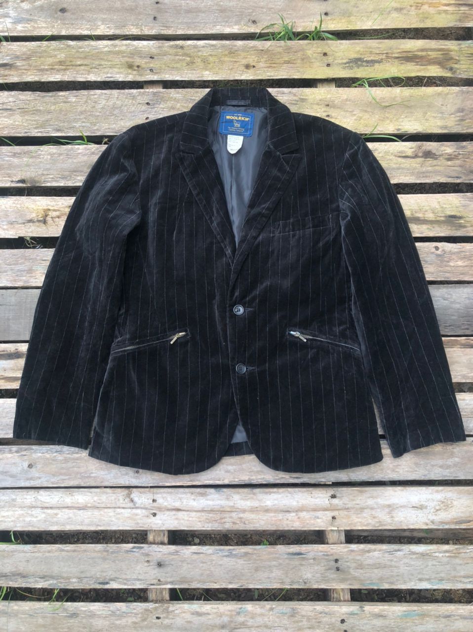 Woolrich Woolen Mills Vintage Woolrich Velvet Blazer Jacket Size US S / EU 44-46 / 1 - 1 Thumbnail