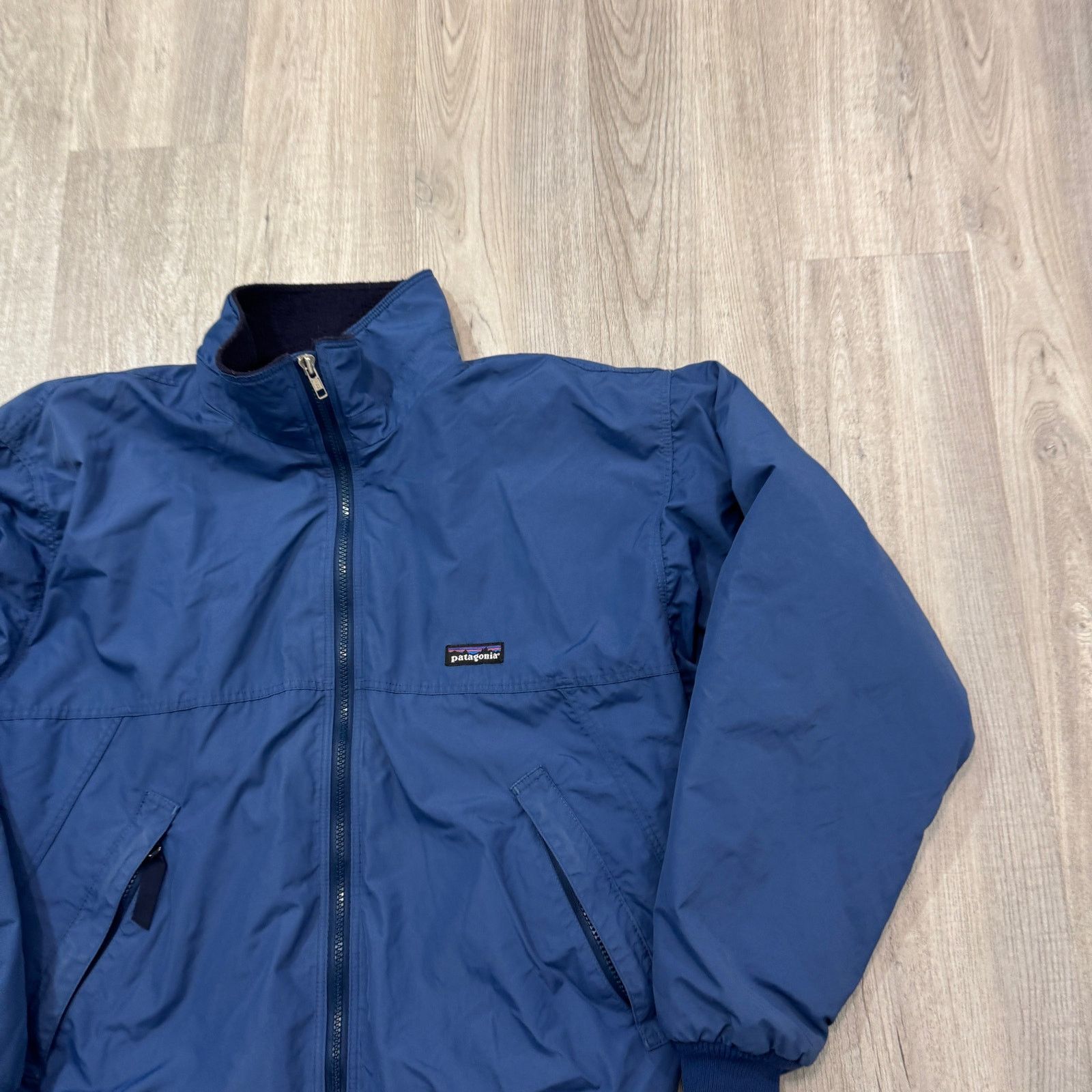 Patagonia Vintage Patagonia Bomber Jacket Men's Medium Blue 90s Size US M / EU 48-50 / 2 - 2 Thumbnail