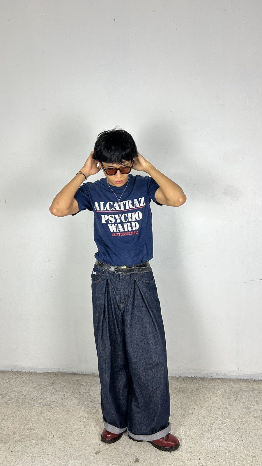 Vintage 1990s Alcatraz Psycho Ward Size US S / EU 44-46 / 1 - 4 Thumbnail
