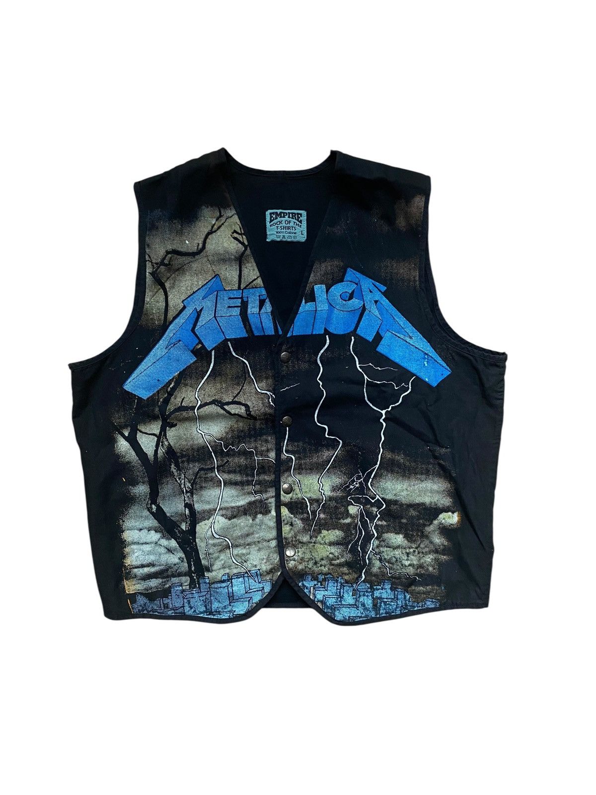 Band Tees METALLICA VINTAGE OBERPRINT LOGO VEST Size US L / EU 52-54 / 3 - 1 Thumbnail