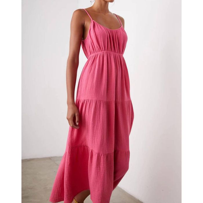 Rails Blakely Midi Dress In Pink | Grailed