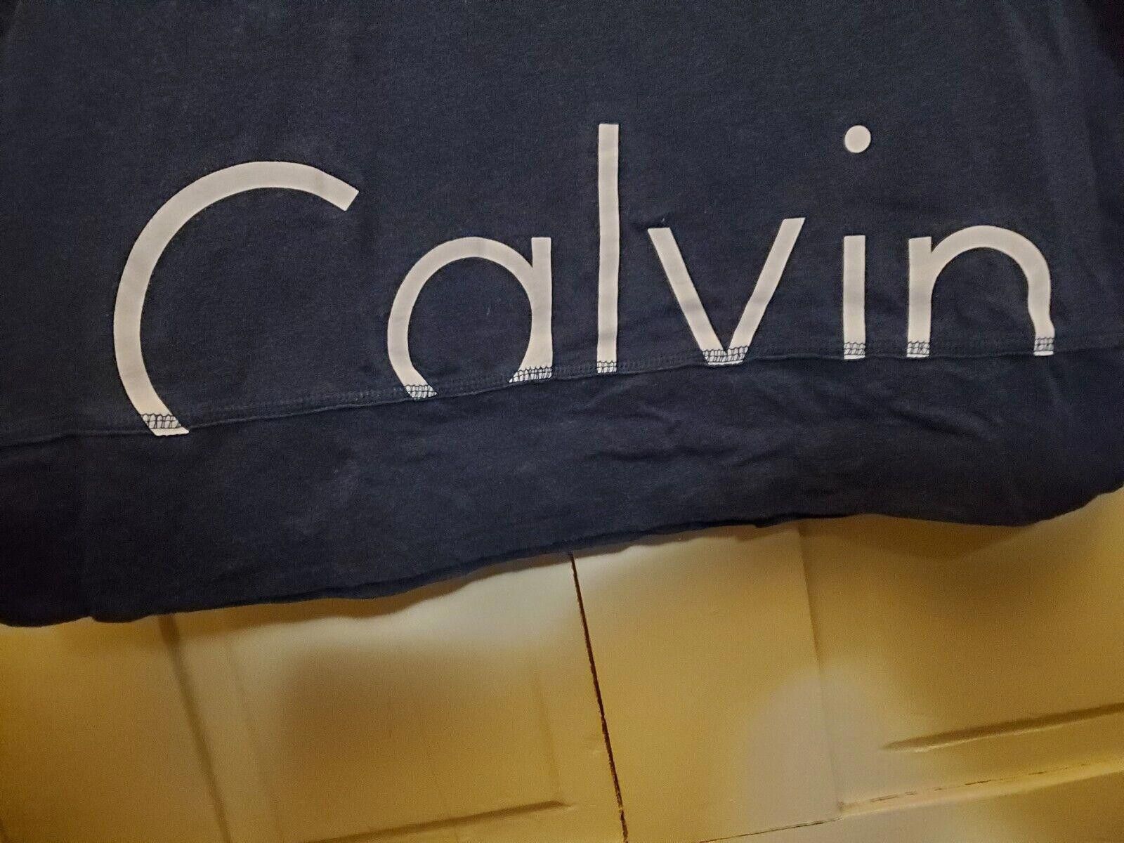 Calvin Klein CALVIN KLEIN PERFORMANCE TOP L Blue Long Sleeved T-shirt Size L / US 10 / IT 46 - 4 Thumbnail