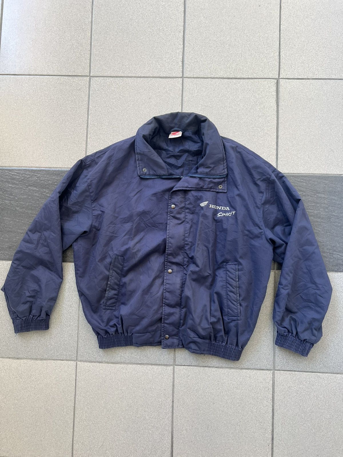 Japanese Brand × Vintage Vintage Made In Spain Honda Spirit Jacket Size US L / EU 52-54 / 3 - 1 Thumbnail