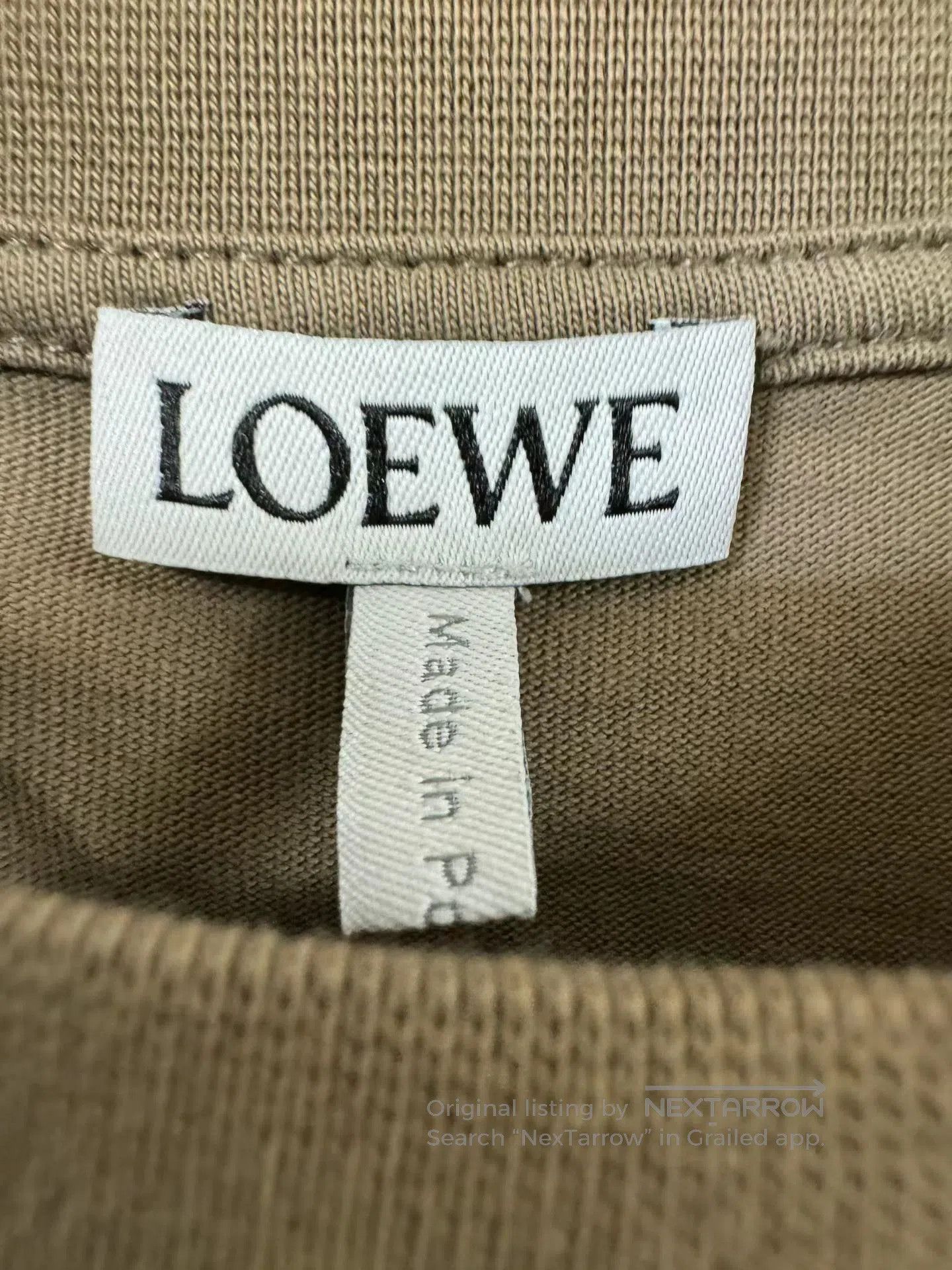 Loewe Loewe Brown Embroidered Short Sleeve. Size US XXS / EU 40 - 3 Thumbnail